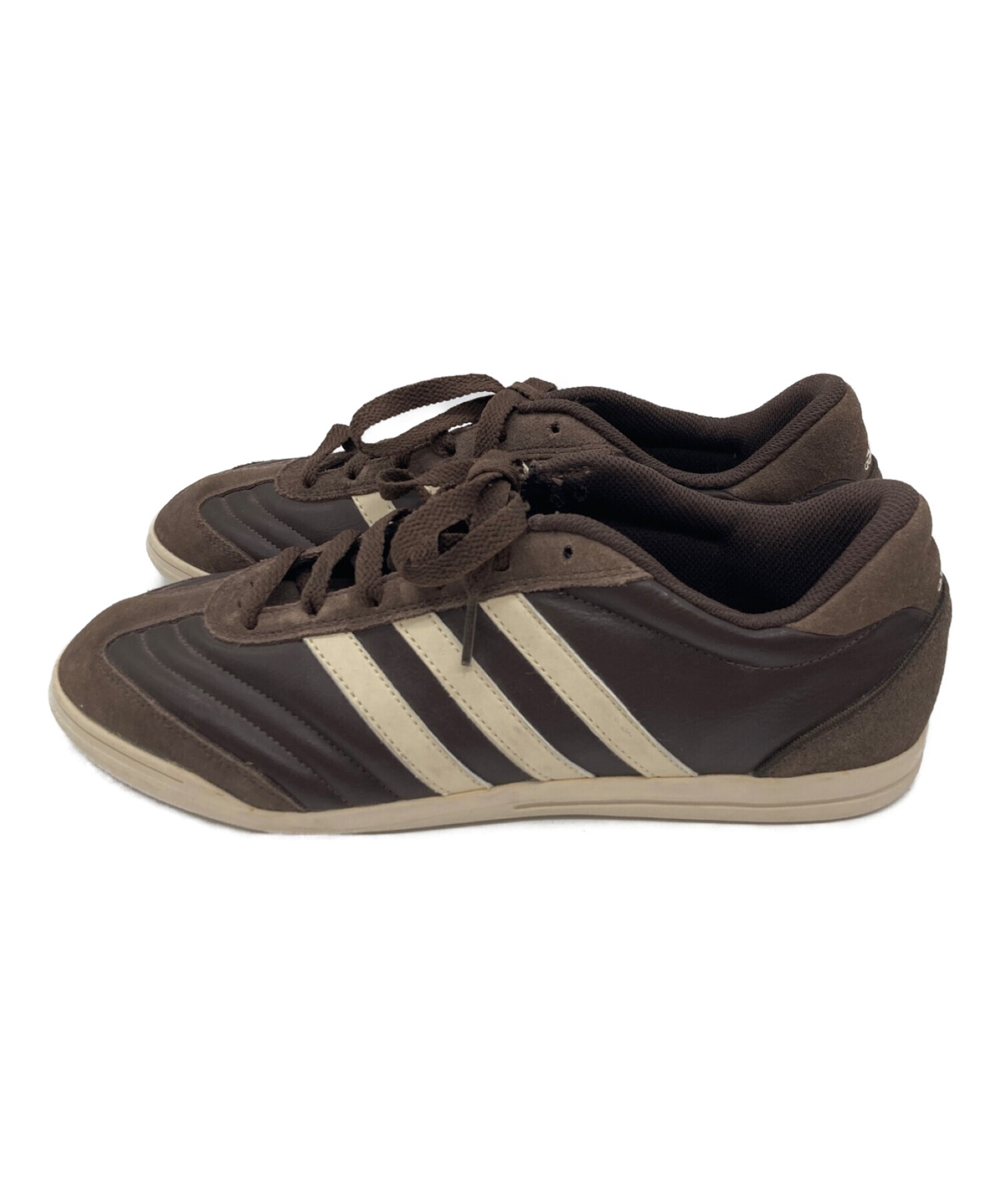 中古・古着通販】adidas (アディダス) スニーカー ブラウン サイズ 