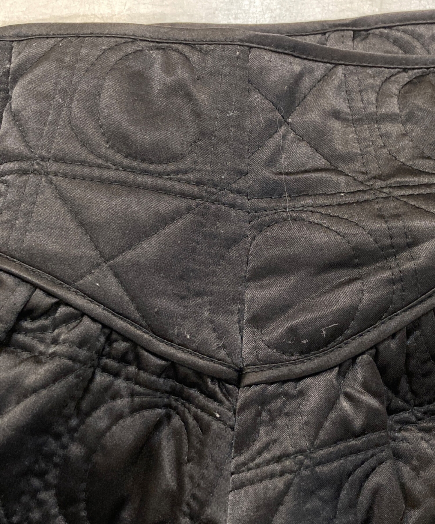CELFORD (セルフォード) オリジナルキルティングスカート ブラック サイズ:M