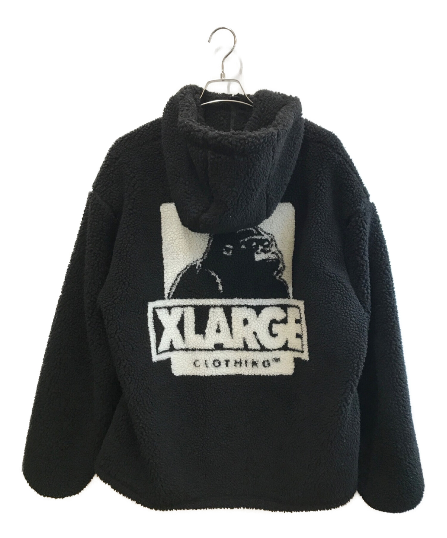 中古・古着通販】X-LARGE (エクストララージ) ボアジャケット ブラック ...