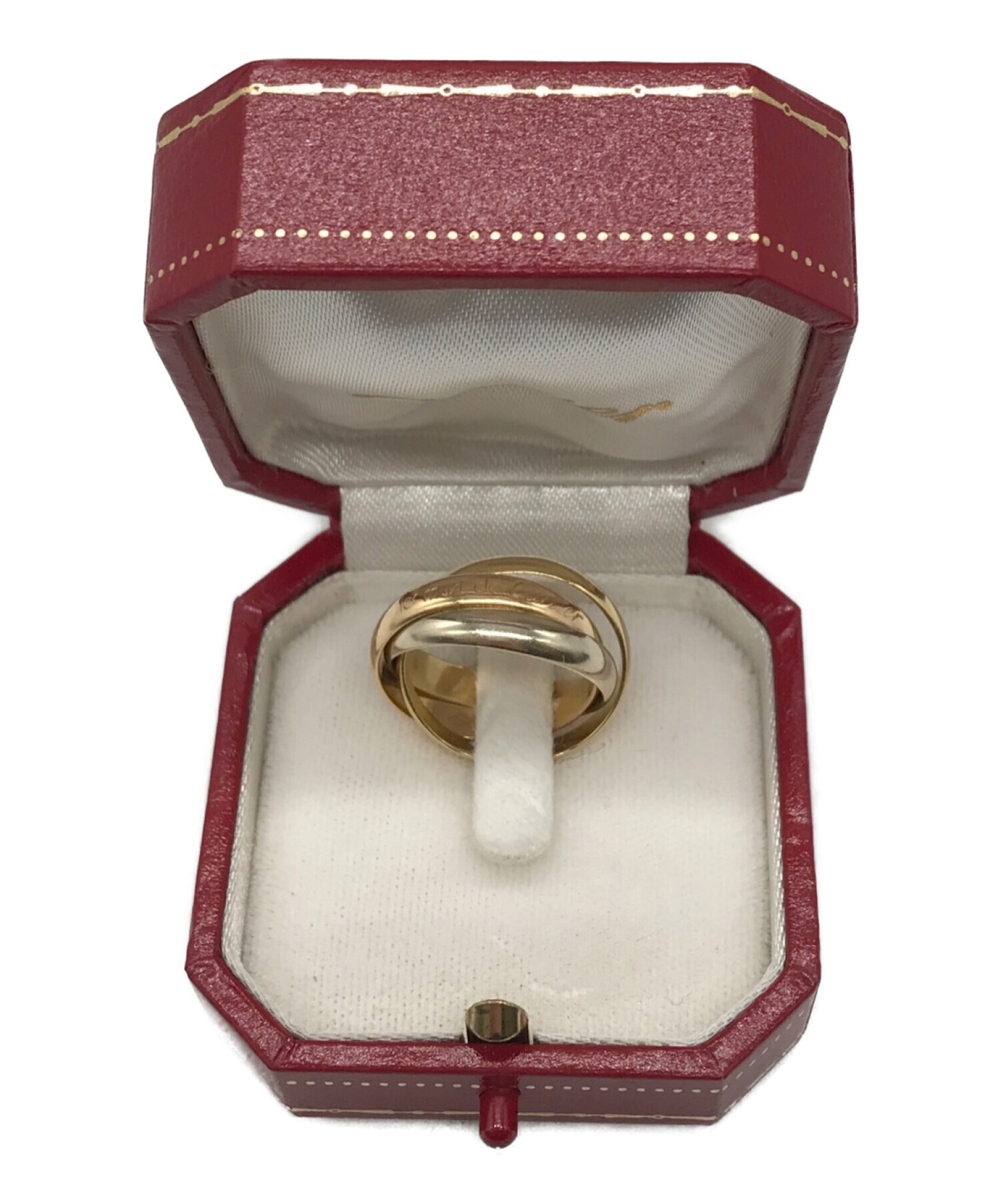Cartier trinity ring 12号　19時まで値下げ約166mm
