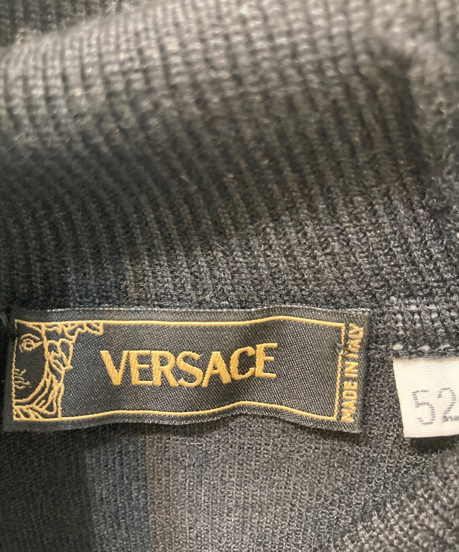 中古・古着通販】VERSACE (ヴェルサーチェ) ハイネックカシミヤニット