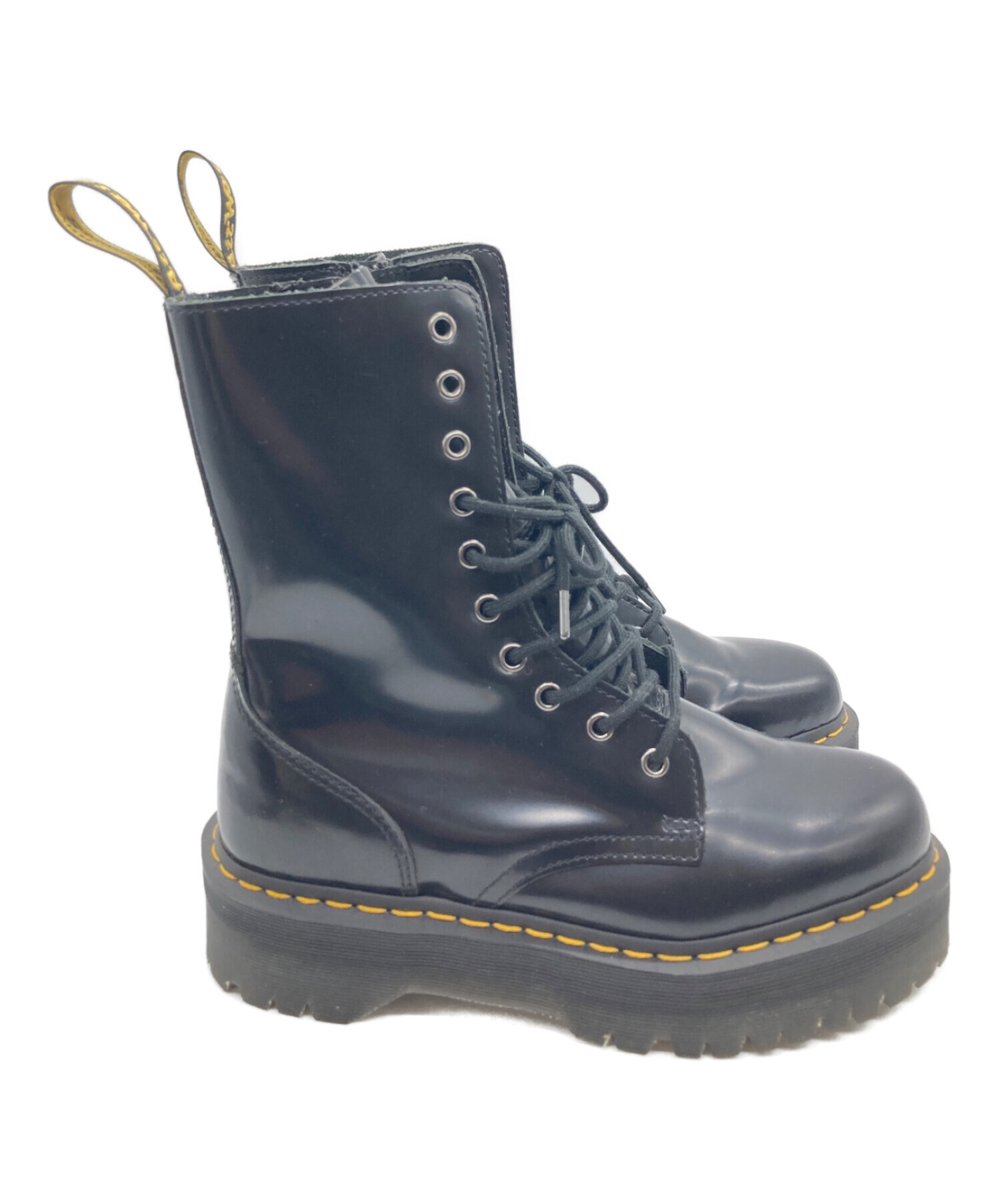 Dr.Martens (ドクターマーチン) JADON厚底10ホールブーツ ブラック サイズ:Uk7