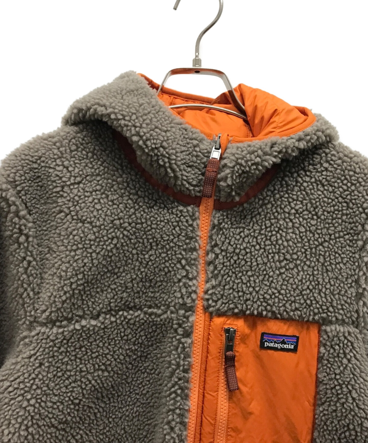 Patagonia (パタゴニア) Reversible Ready Freddy Hoody ベージュ サイズ:キッズXL