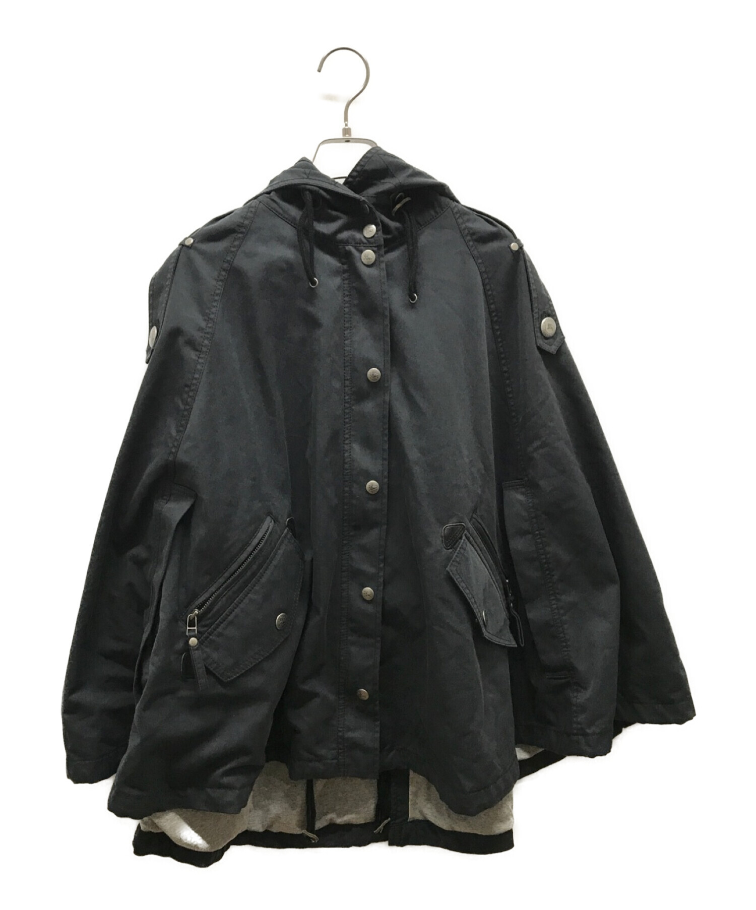 中古・古着通販】BURBERRY BLUE LABEL (バーバリーブルーレーベル) マウンテンパーカー ネイビー サイズ:38｜ブランド・古着通販  トレファク公式【TREFAC FASHION】スマホサイト