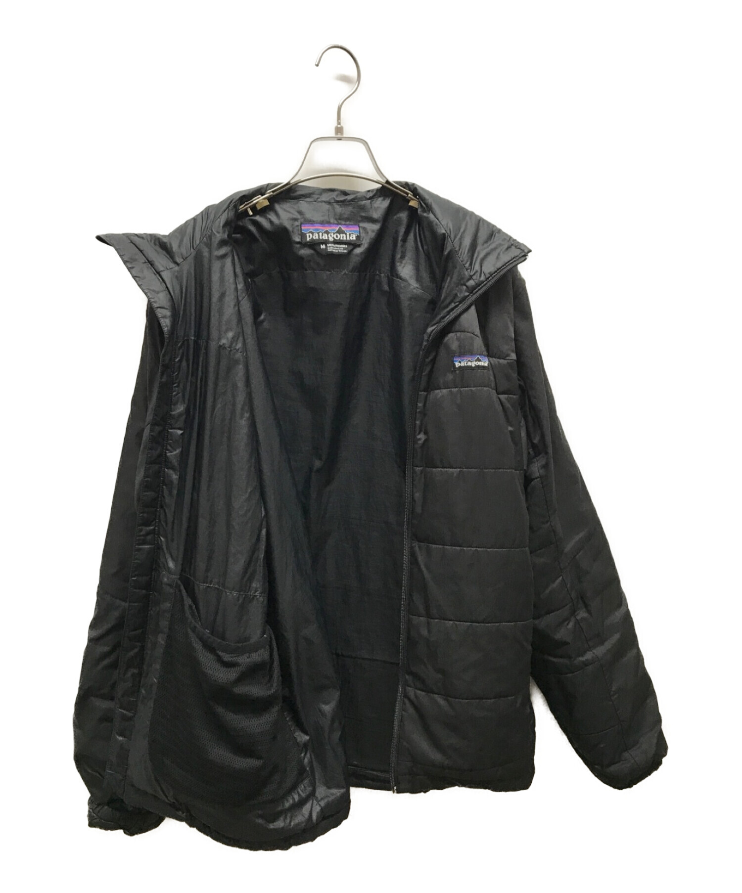 中古・古着通販】Patagonia (パタゴニア) マイクロパフジャケット ブラック サイズ:M｜ブランド・古着通販 トレファク公式【TREFAC  FASHION】スマホサイト