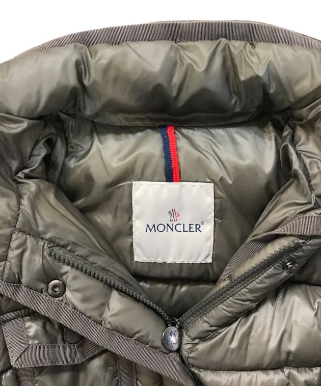 MONCLER (モンクレール) ダウンコート カーキ サイズ:00