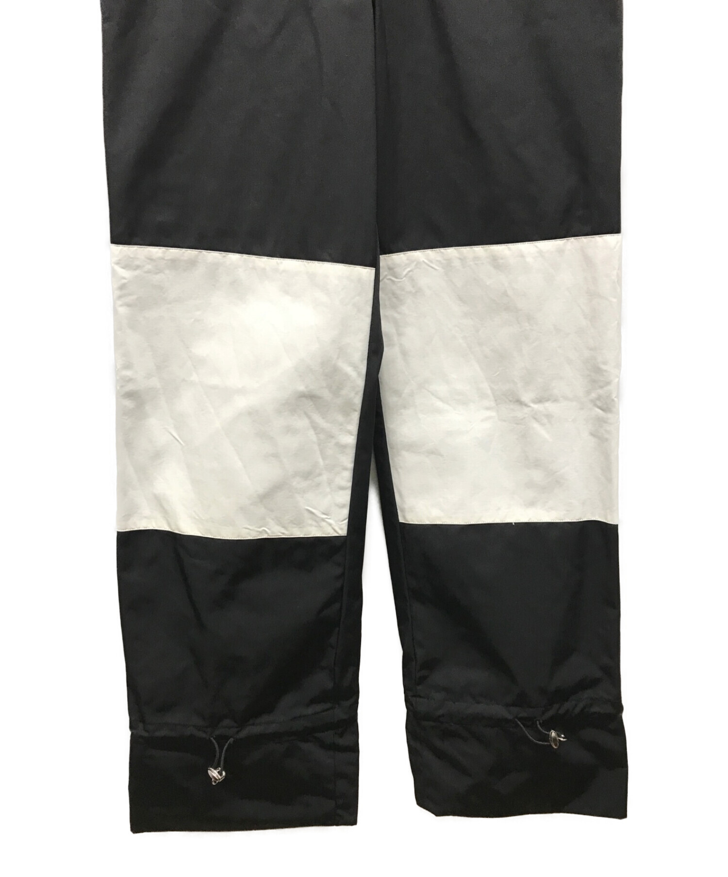 YUKI HASHIMOTO (ユウキハシモト) WORK PANTS ブラック サイズ:44