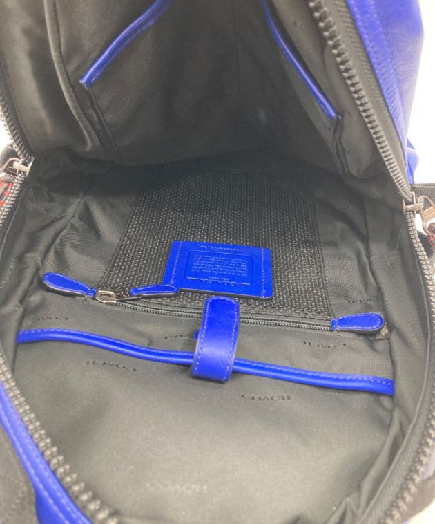 中古・古着通販】COACH (コーチ) ペイサーバックパック ブルー