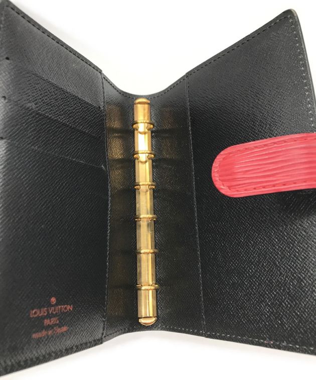 中古・古着通販】LOUIS VUITTON (ルイ ヴィトン) 手帳カバー レッド