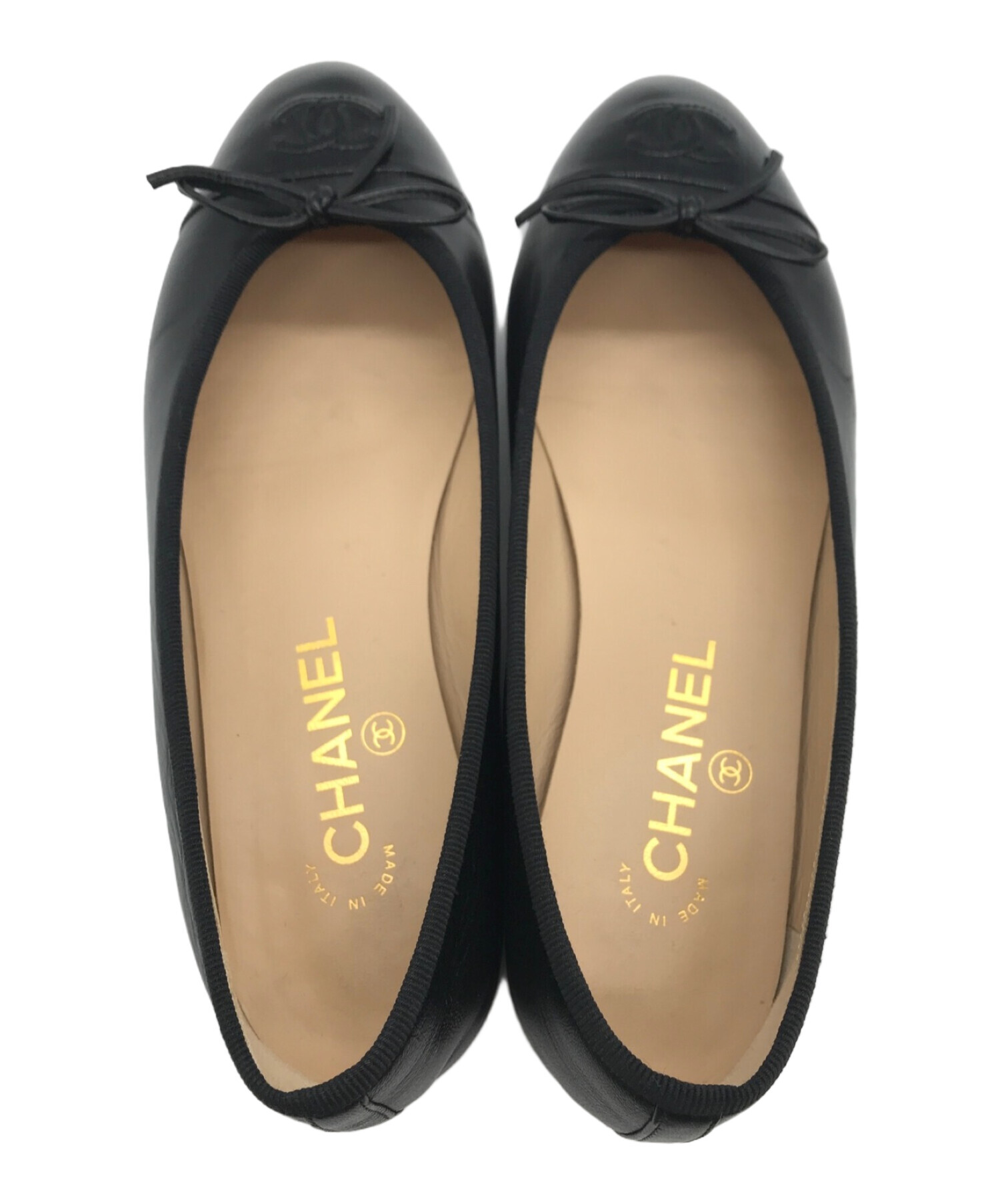 中古・古着通販】CHANEL (シャネル) シューズ ブラック サイズ:24.5 ...