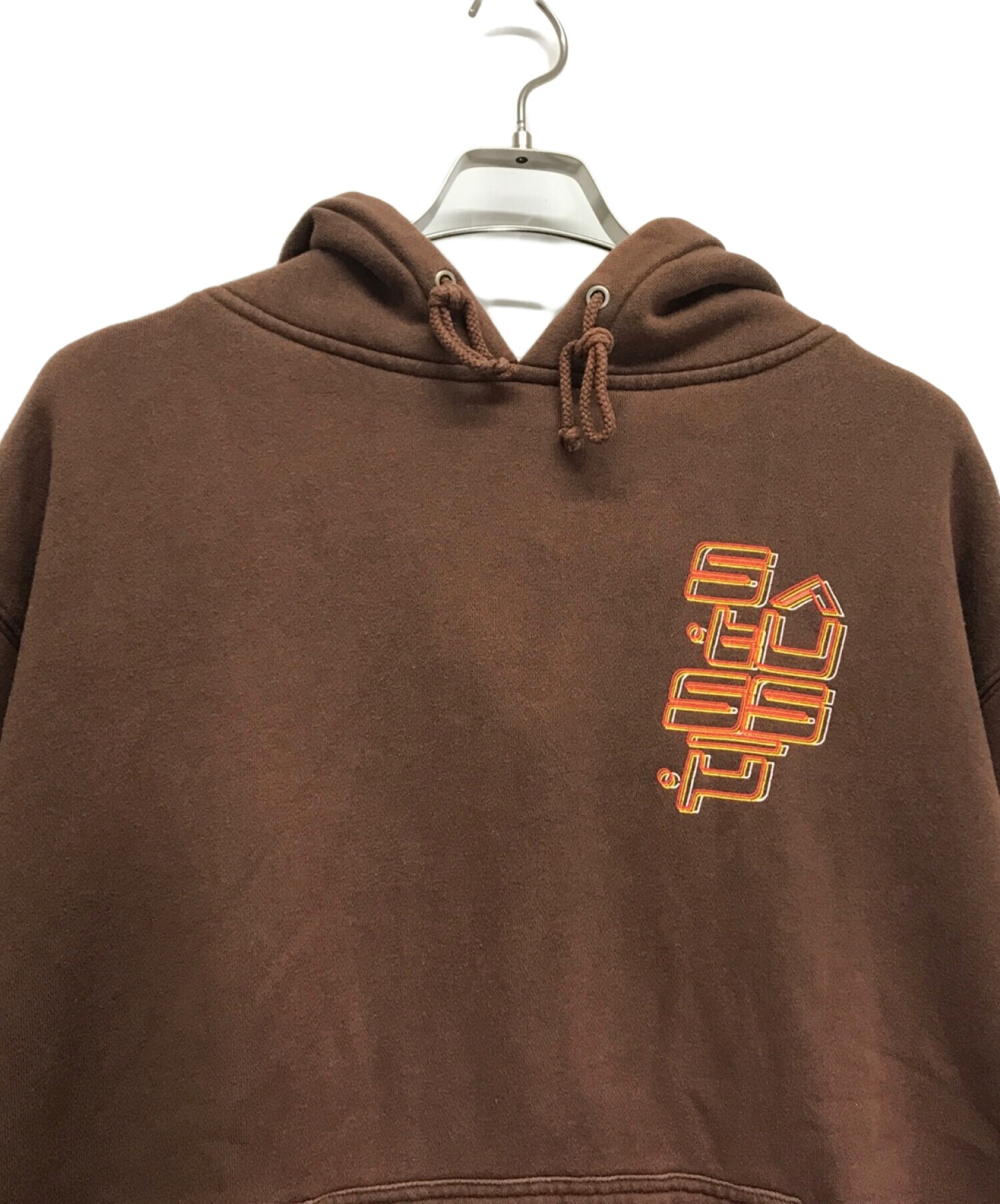 stussy (ステューシー) パーカー ブラウン サイズ:XL