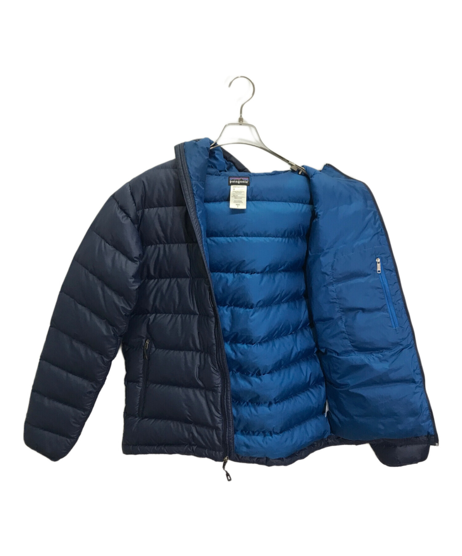 中古・古着通販】Patagonia (パタゴニア) ダウンジャケット ブルー サイズ:S｜ブランド・古着通販 トレファク公式【TREFAC  FASHION】スマホサイト