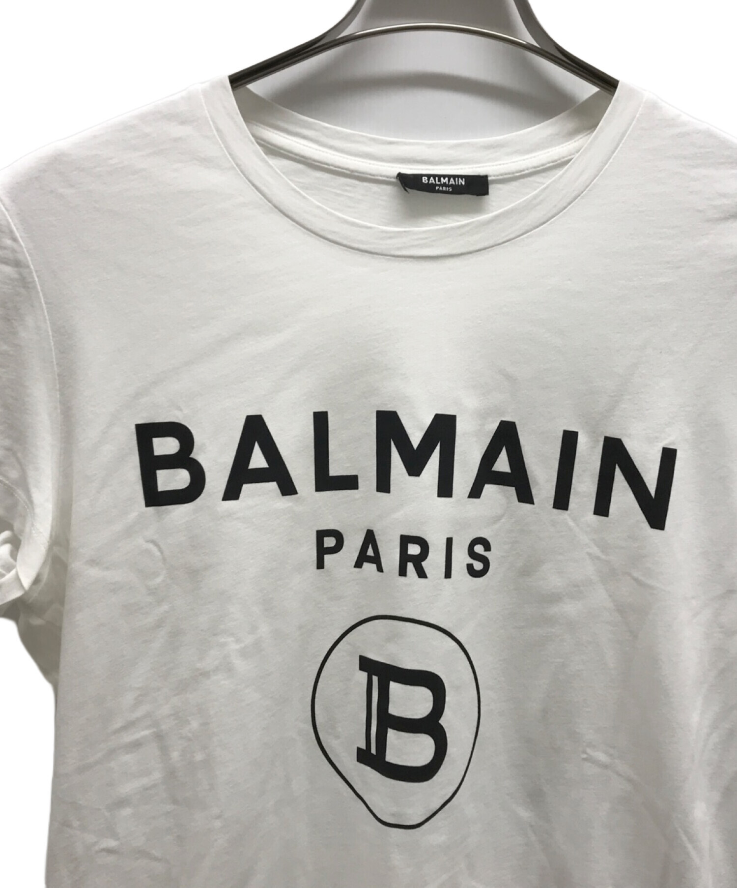 中古・古着通販】BALMAIN (バルマン) Tシャツ ホワイト サイズ:XS｜ブランド・古着通販 トレファク公式【TREFAC  FASHION】スマホサイト