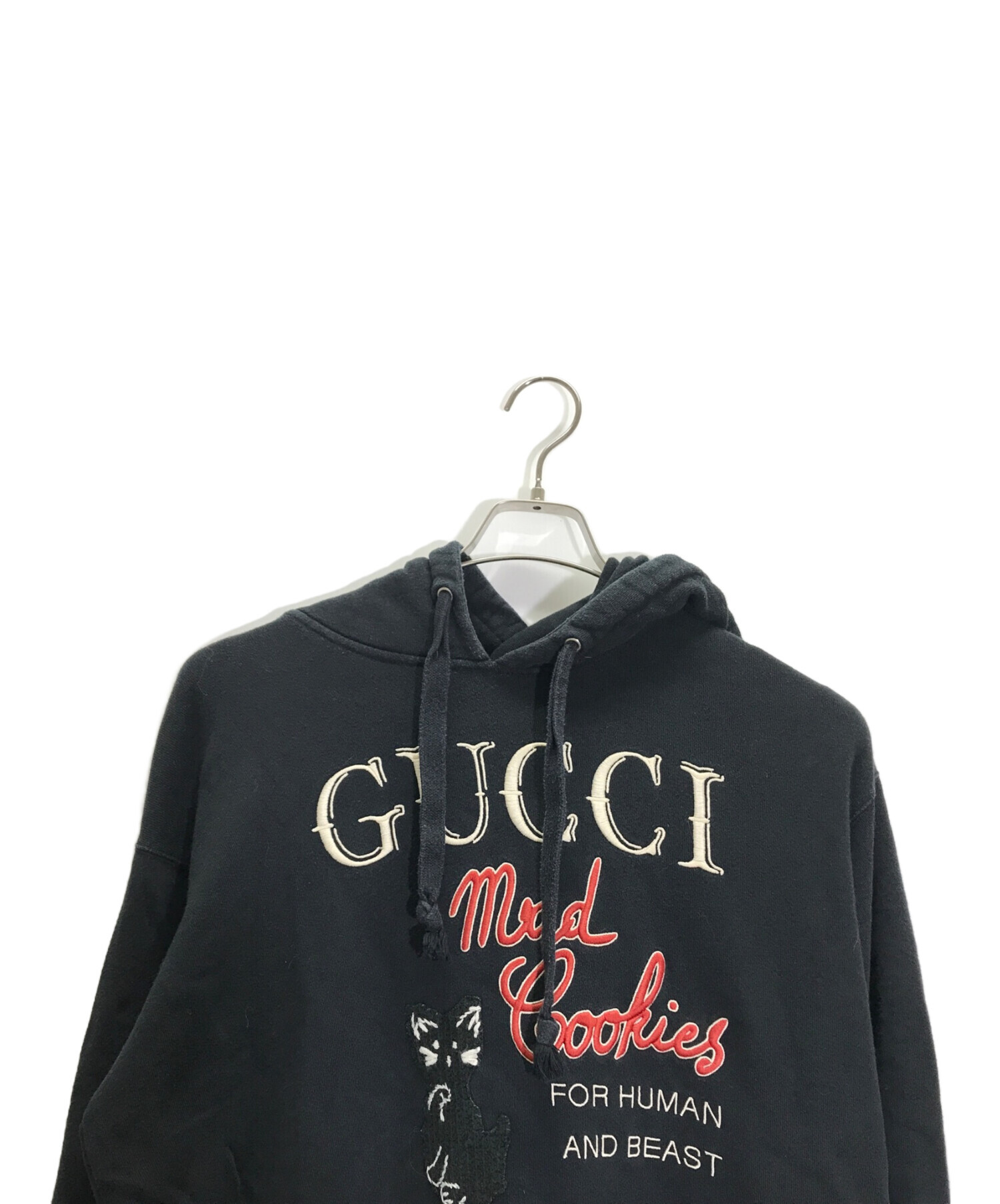 GUCCI (グッチ) パーカー ブラック サイズ:M