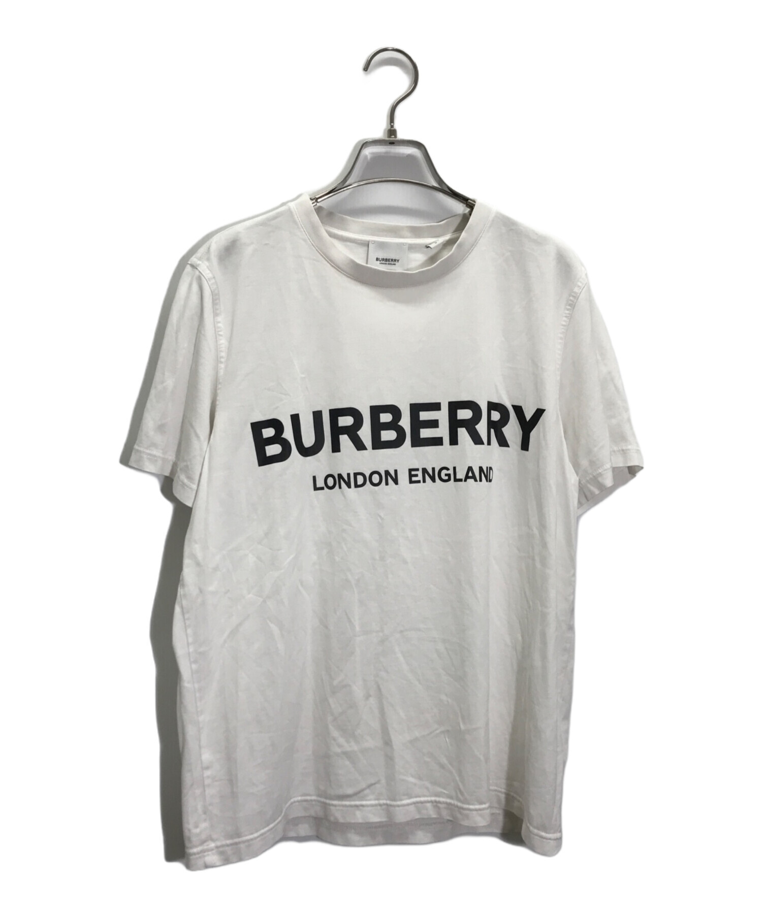 中古・古着通販】BURBERRY (バーバリー) Tシャツ ホワイト サイズ:L｜ブランド・古着通販 トレファク公式【TREFAC  FASHION】スマホサイト