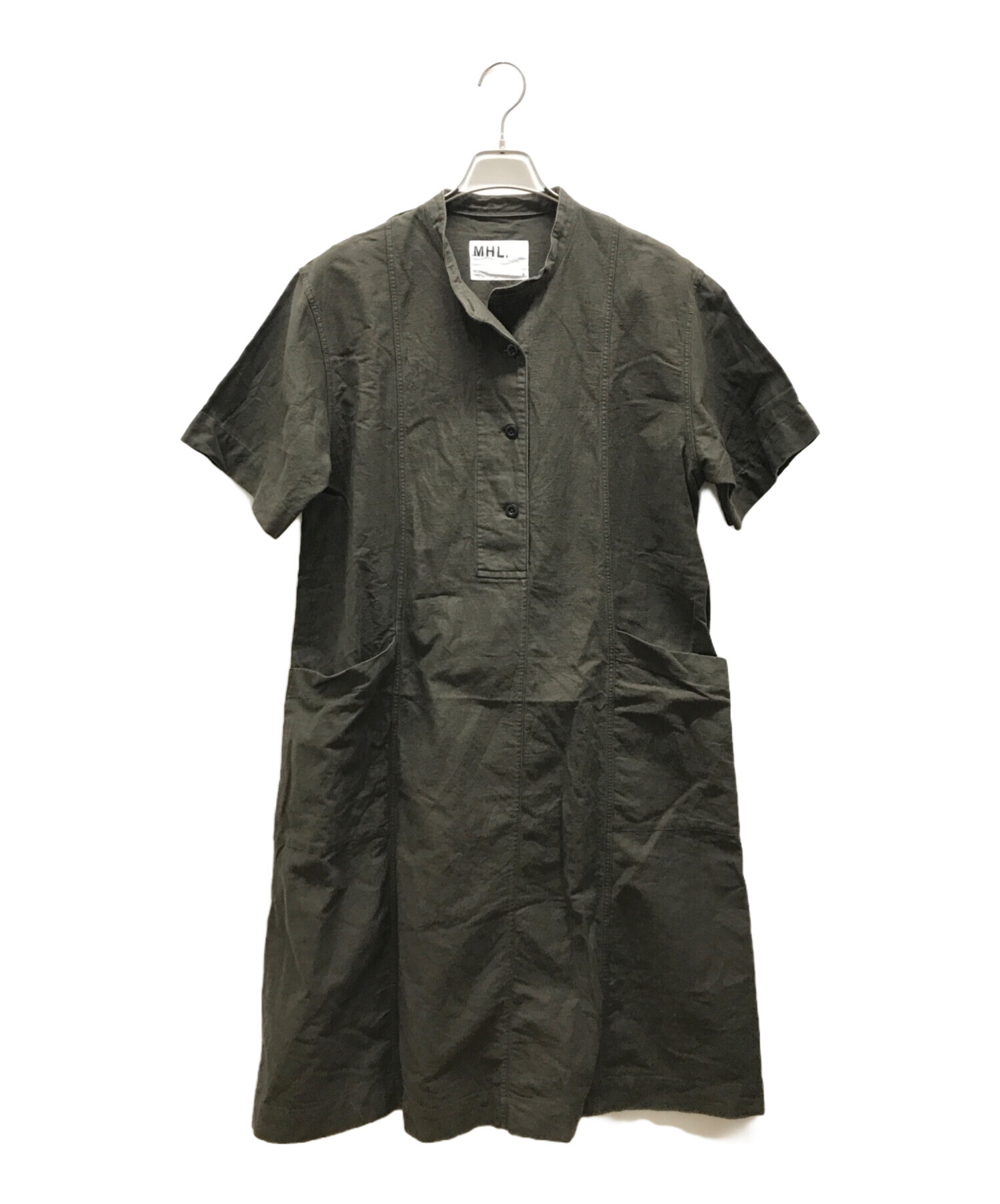 中古・古着通販】MHL (エムエイチエル) COTTON HEMP TWIL カーキ サイズ:2｜ブランド・古着通販 トレファク公式【TREFAC  FASHION】スマホサイト