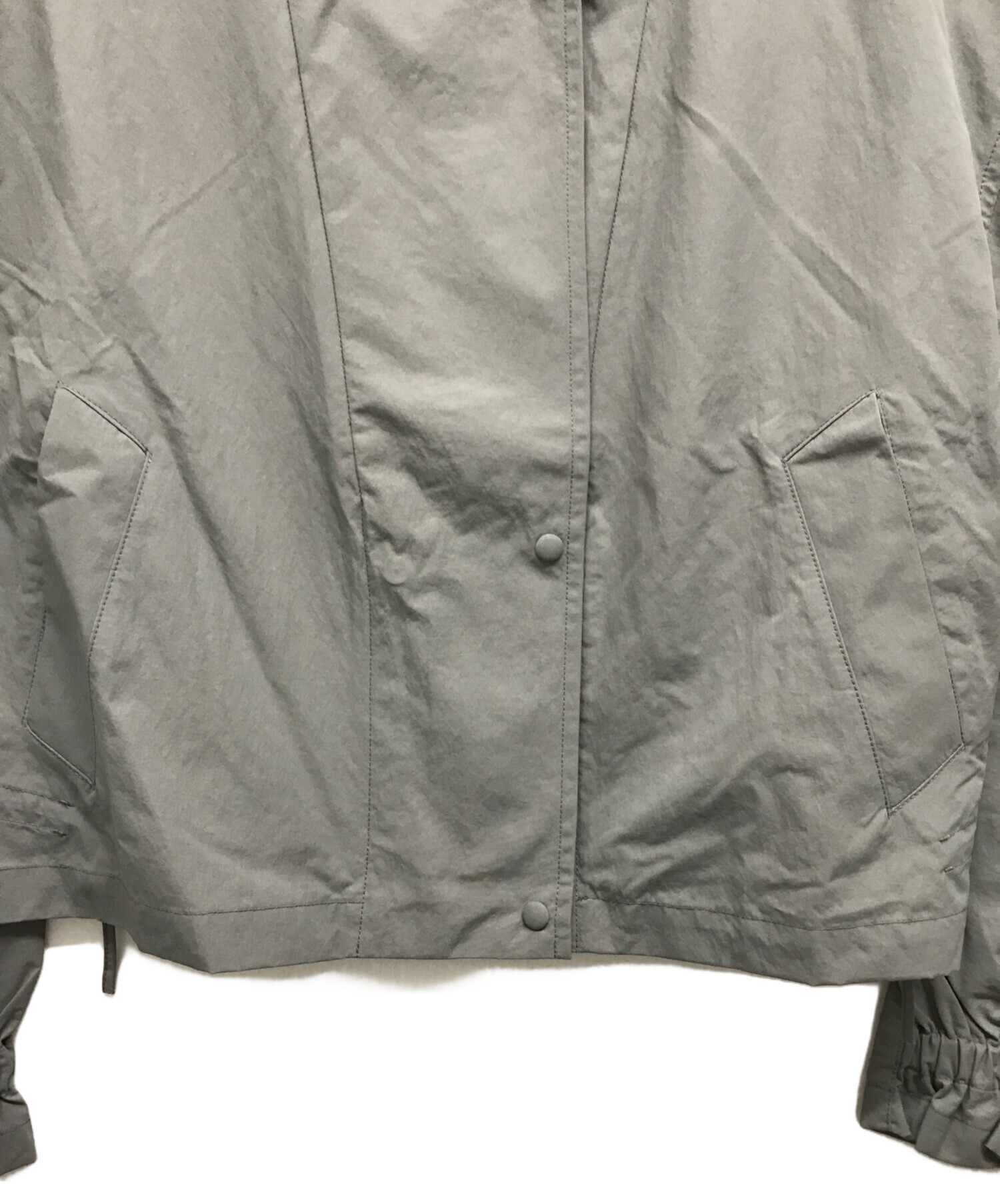 中古・古着通販】DRESSLAVE (ドレスレイブ) nylon short blouson ベージュ サイズ:38｜ブランド・古着通販  トレファク公式【TREFAC FASHION】スマホサイト