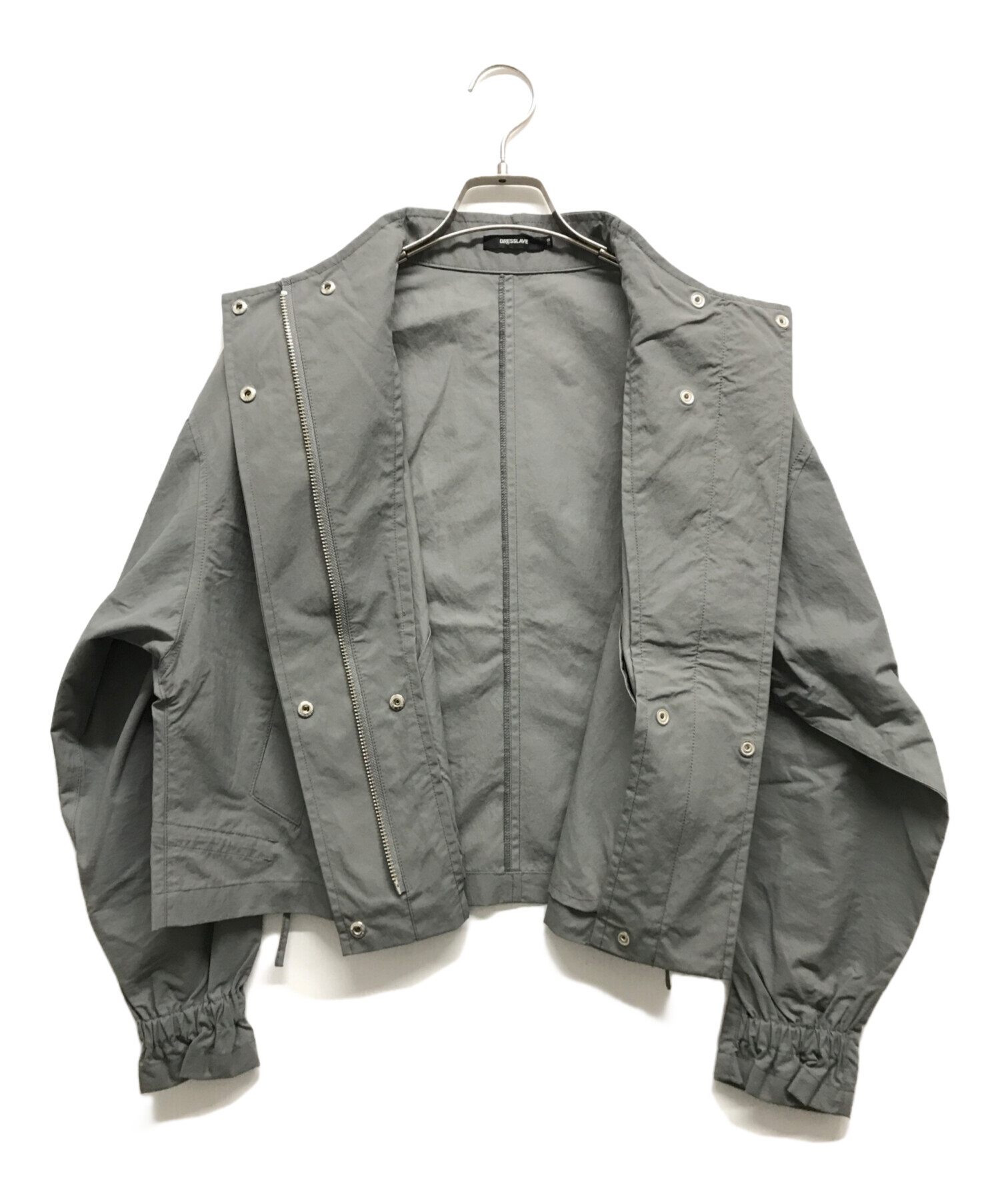 中古・古着通販】DRESSLAVE (ドレスレイブ) nylon short blouson ベージュ サイズ:38｜ブランド・古着通販  トレファク公式【TREFAC FASHION】スマホサイト