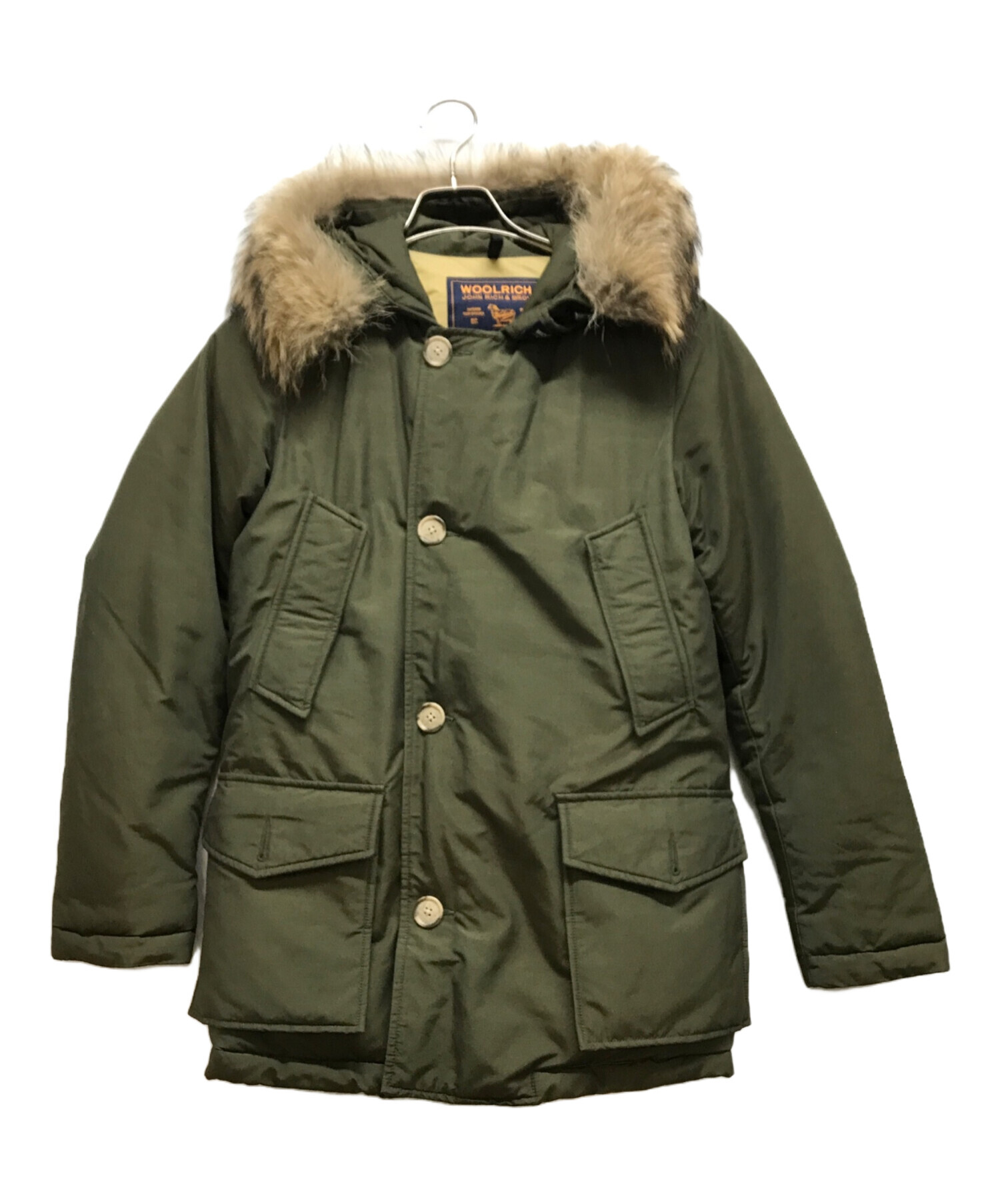 WOOLRICH (ウールリッチ) ダウンジャケット カーキ サイズ:XXS