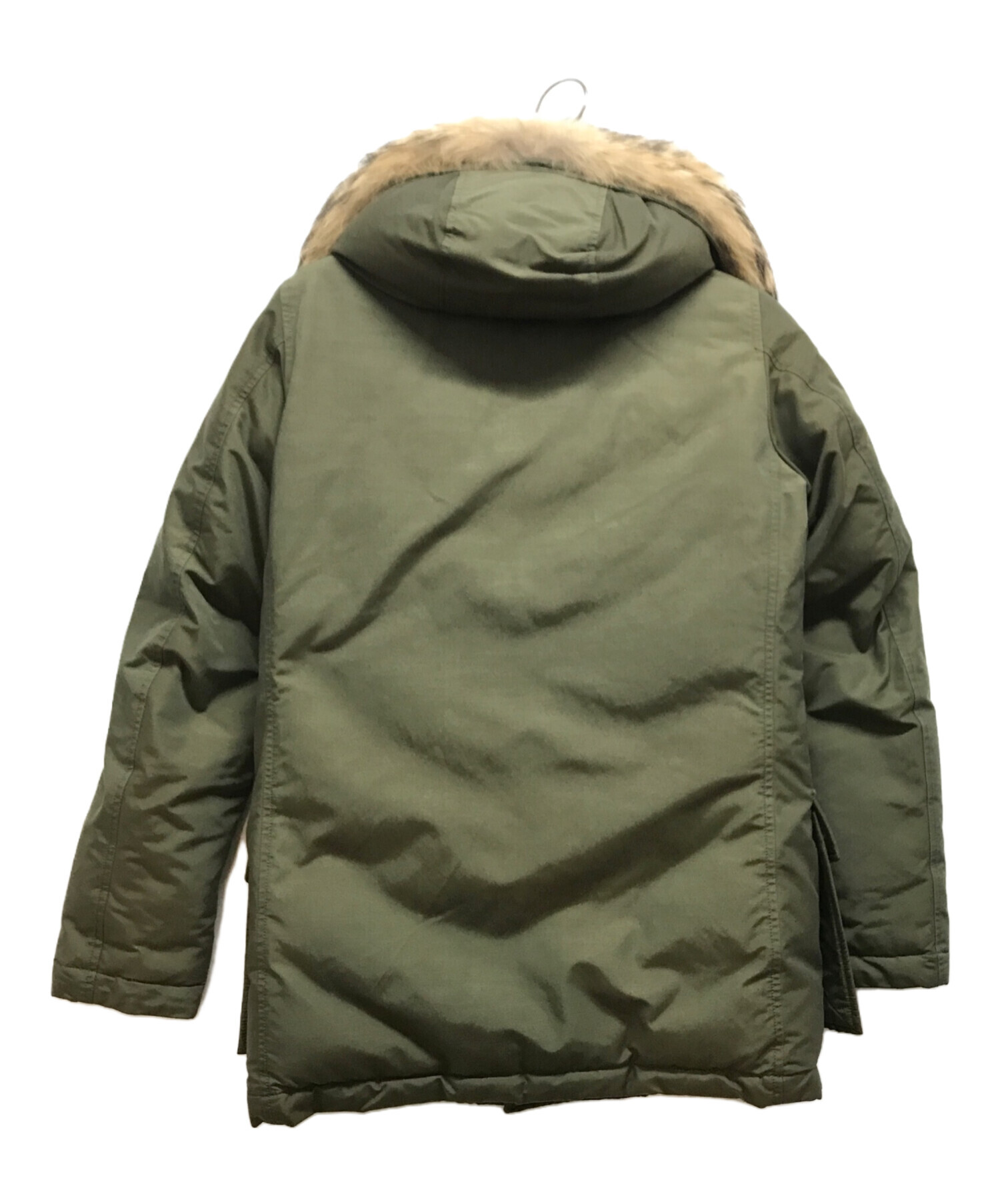 WOOLRICH (ウールリッチ) ダウンジャケット カーキ サイズ:XXS