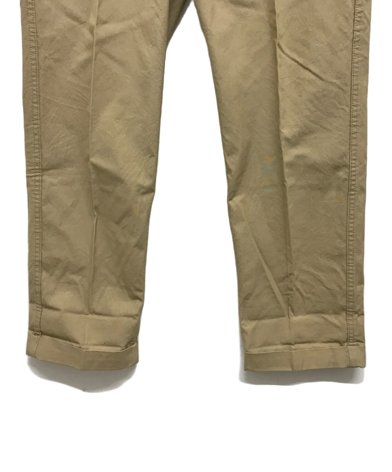 中古・古着通販】VISVIM (ビズビム) CAMUS BRACES PANTS WD ベージュ サイズ:1｜ブランド・古着通販  トレファク公式【TREFAC FASHION】スマホサイト