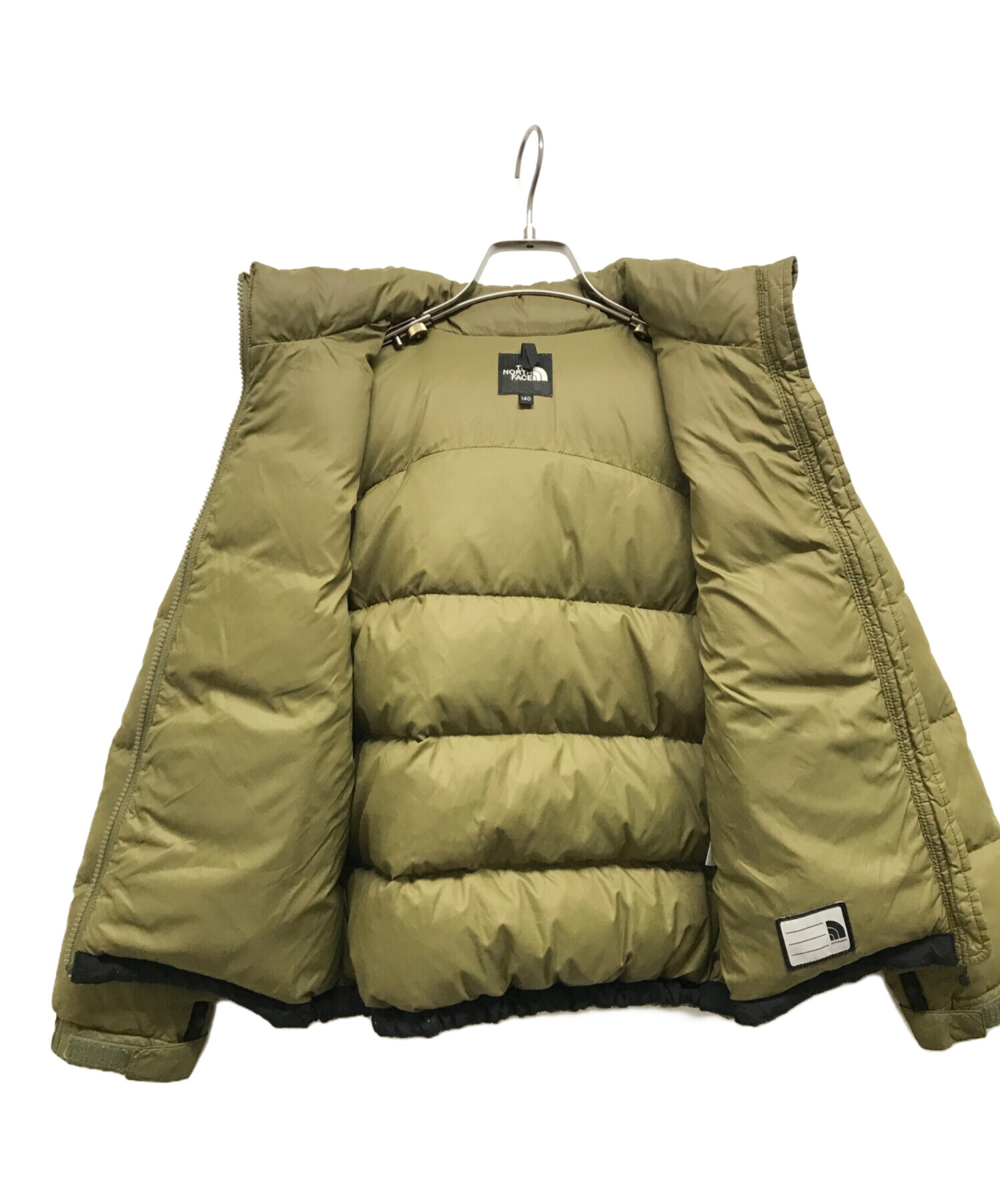 中古・古着通販】THE NORTH FACE (ザ ノース フェイス) ダウンジャケット グリーン サイズ:140｜ブランド・古着通販  トレファク公式【TREFAC FASHION】スマホサイト