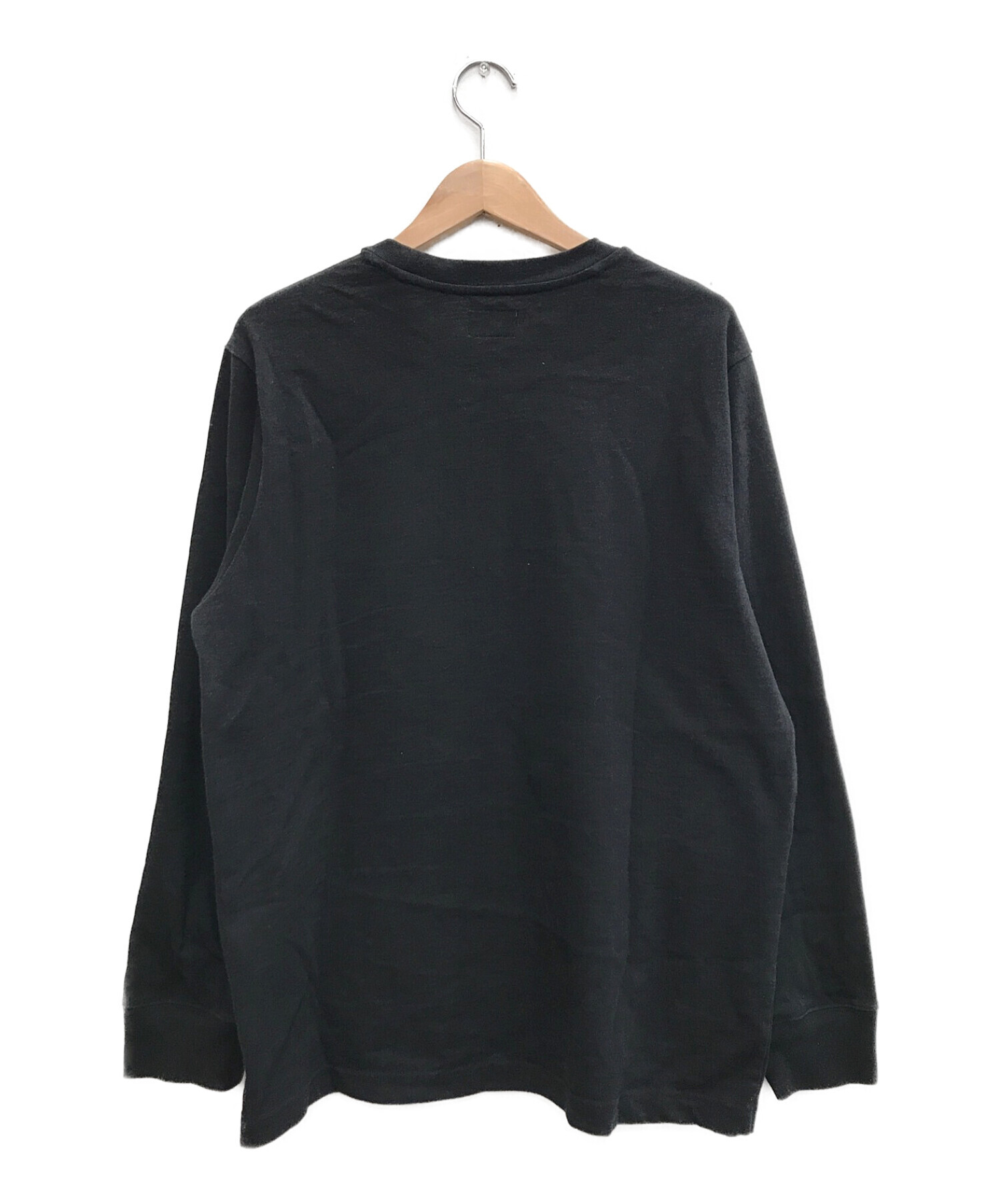 Supreme (シュプリーム) Stacked L/S Top ブラック サイズ:M