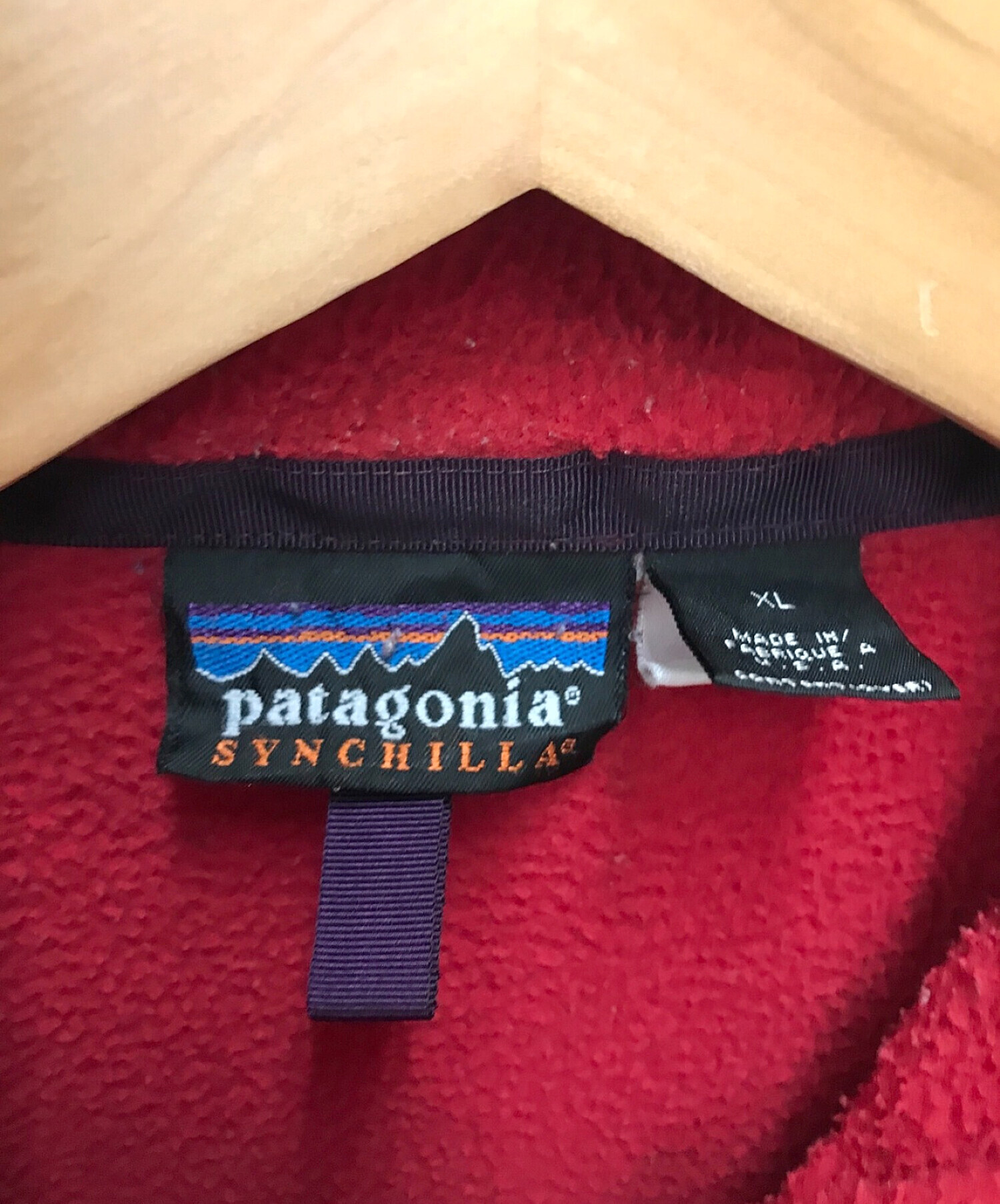 Patagonia (パタゴニア) 90'sシンチラフリースジャケット レッド サイズ:XL