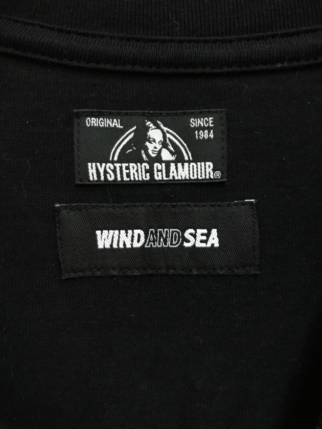 WIND AND SEA × HYSTERIC GLAMOUR ロンT XL
