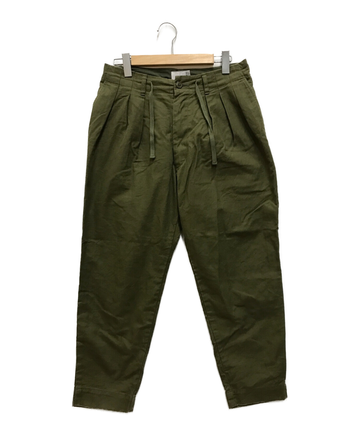 WTAPS (ダブルタップス) SHINOBI / TROUSERS / COTTON. SERGE カーキ サイズ:01