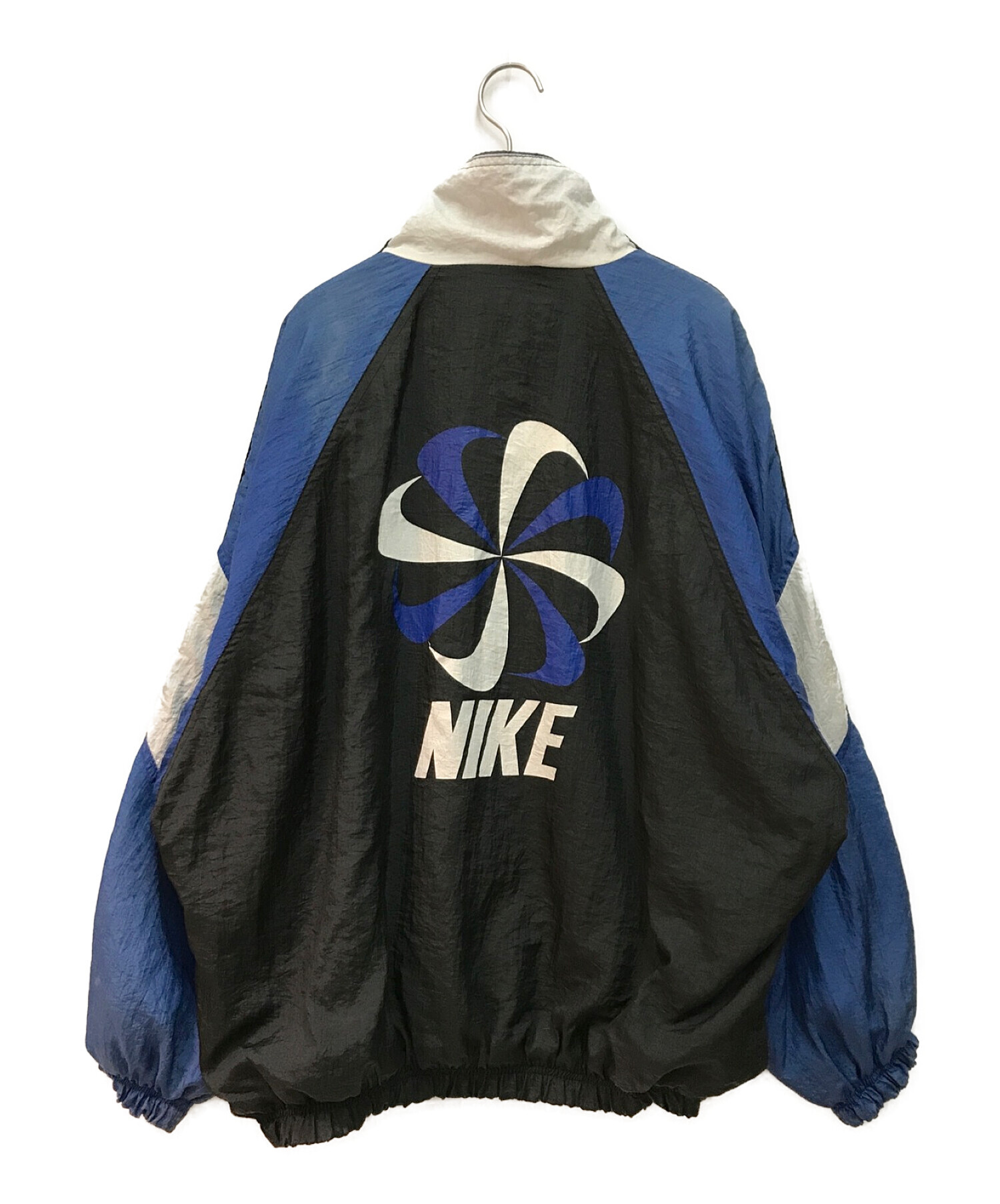 NIKE (ナイキ) 90s 風車ロゴ ナイロンジャケット ブルー サイズ:記載なし