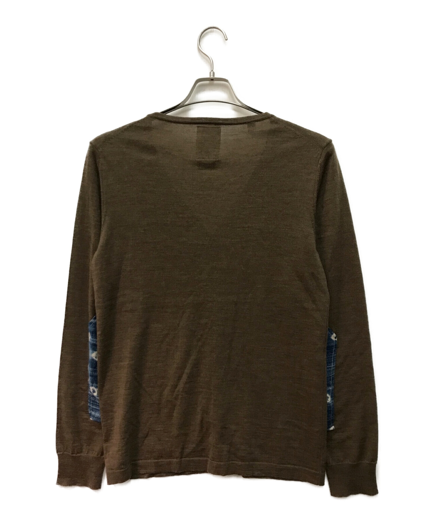 VISVIM (ビズビム) SELMER CARDIGAN KUBA ブラウン サイズ:2