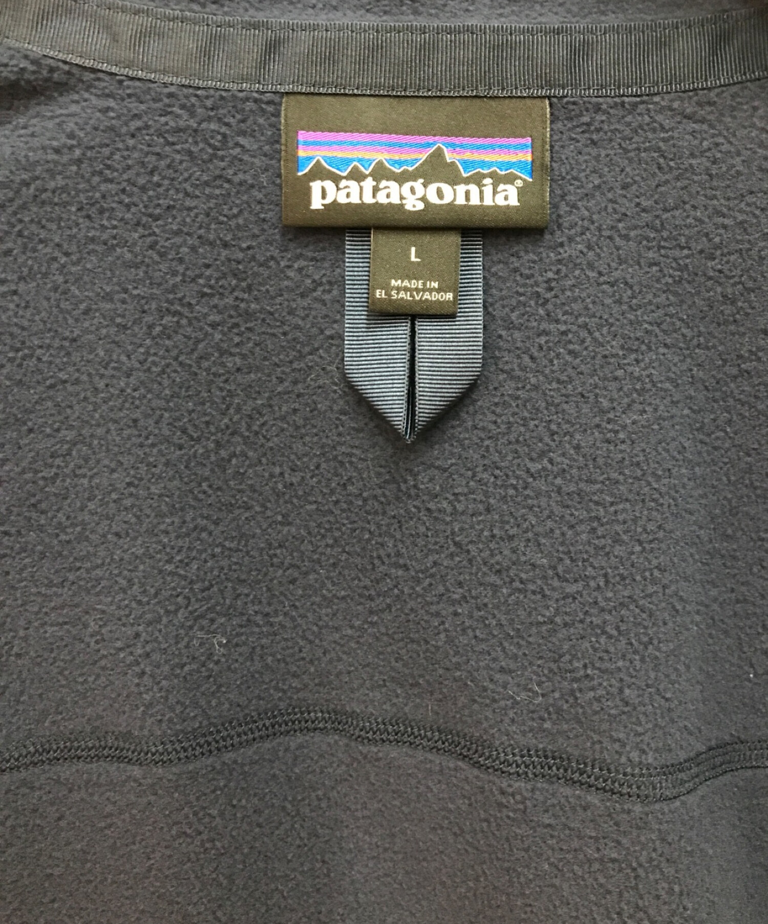 Patagonia (パタゴニア) マイクロDフリースジャケット ネイビー サイズ:L
