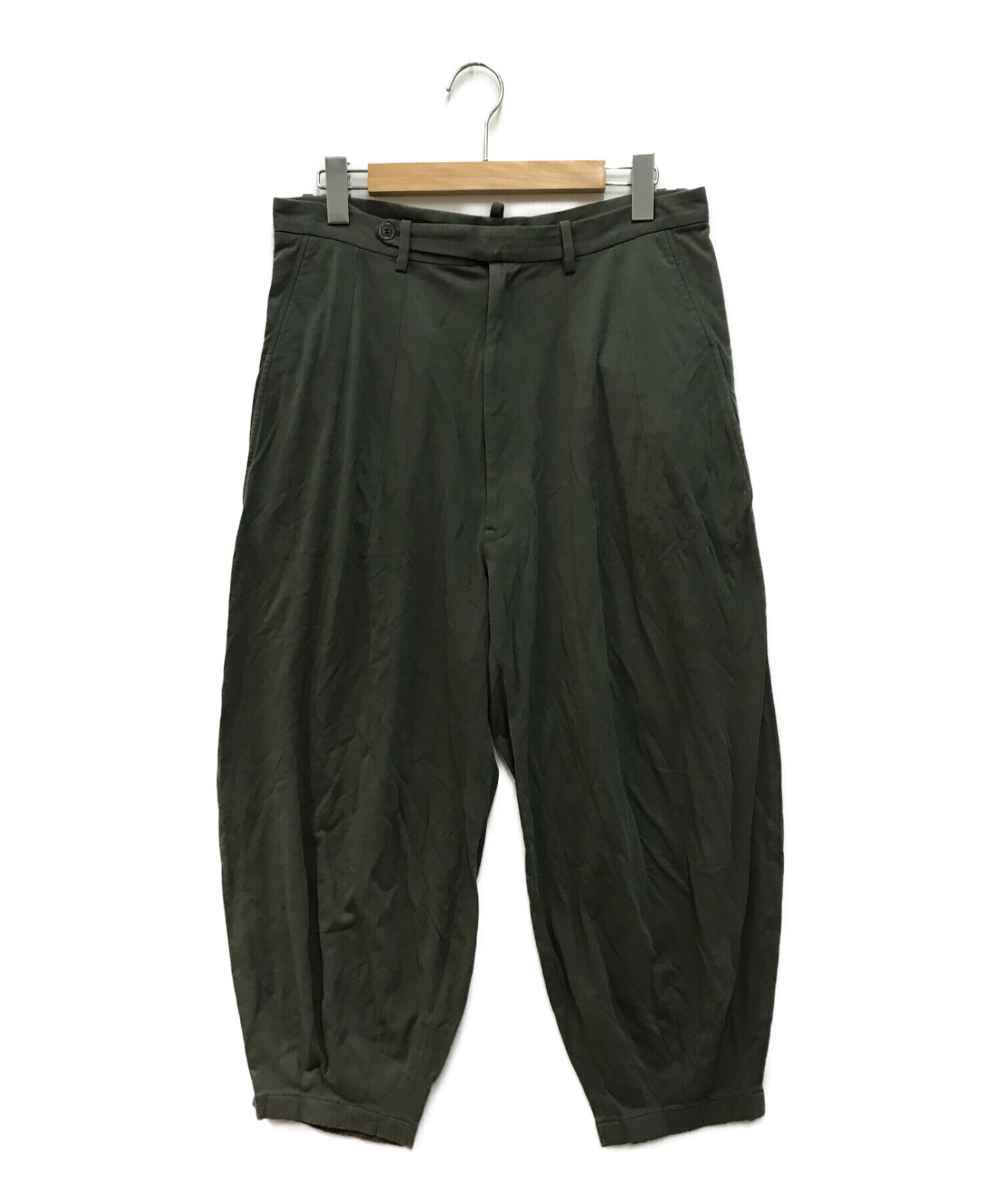 m's braque (エムズブラック) HARLEM PANTS オリーブ サイズ:40