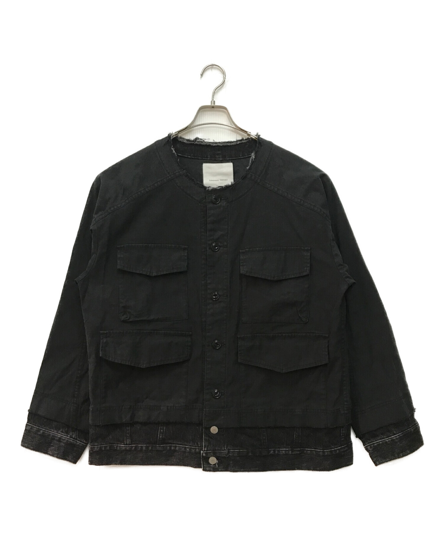 Enharmonic TAVERN (エンハーモニックタヴァーン) Layered Military Blouson グレー サイズ:48