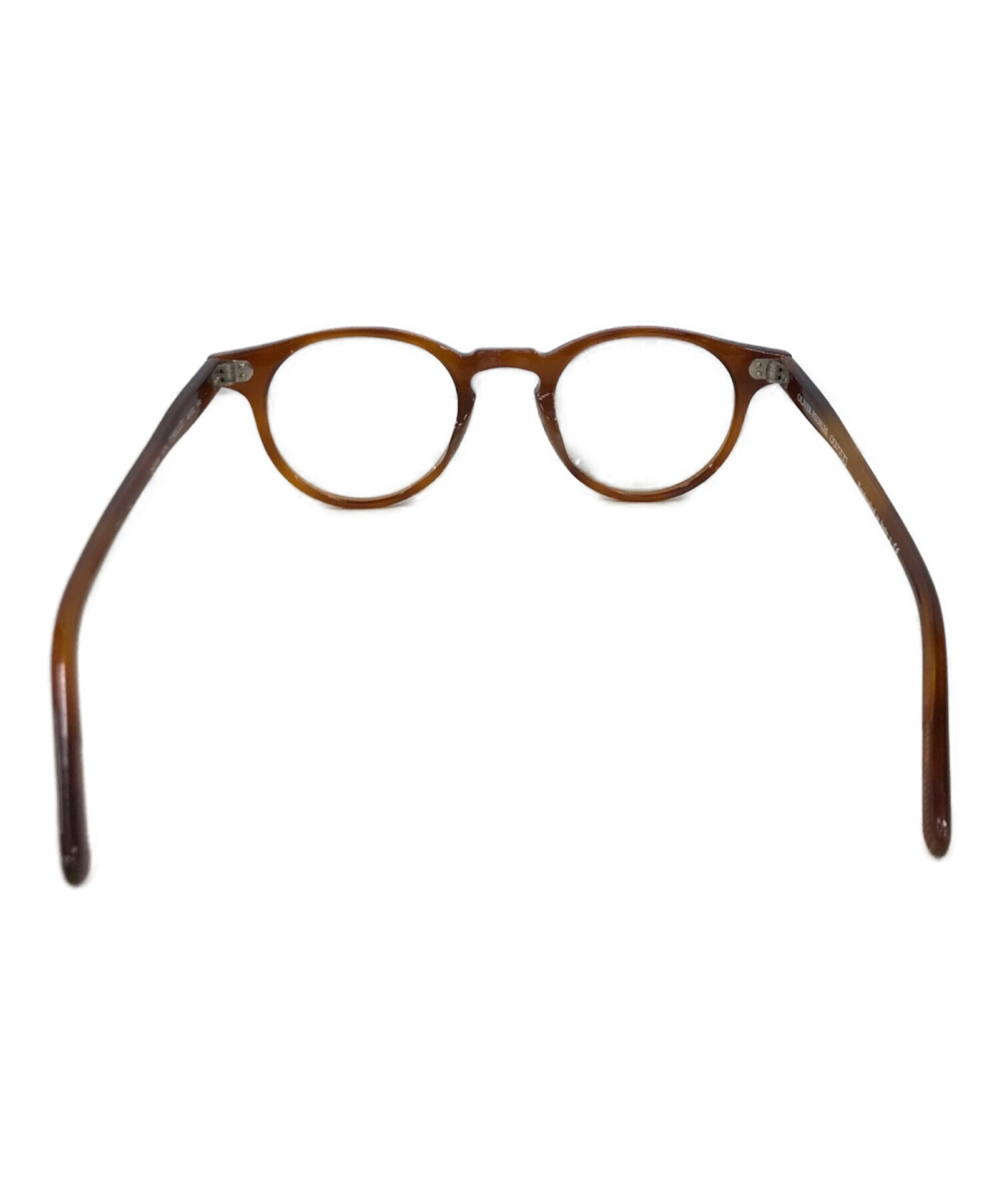 中古・古着通販】OLIVER PEOPLES (オリバーピープルズ) 眼鏡 ブラウン