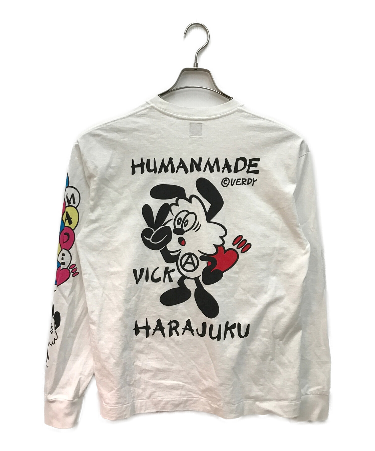 中古・古着通販】HUMAN MADE (ヒューマンメイド) VICK LONG SLEEVE T