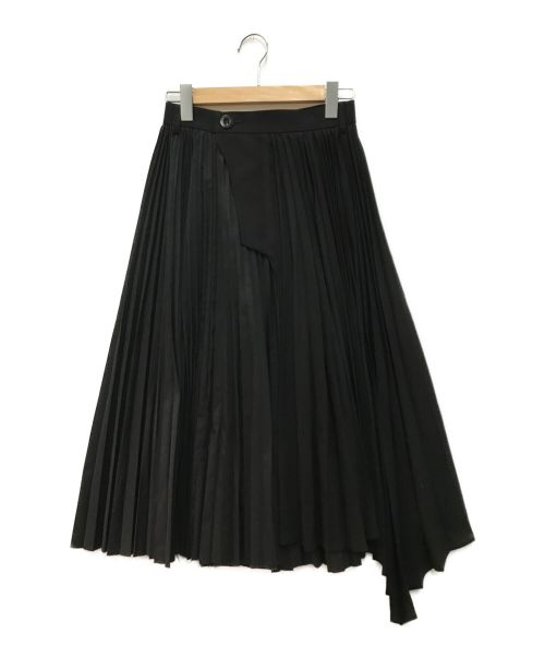 中古・古着通販】sacai (サカイ) Suiting Skirt ブラック サイズ:1