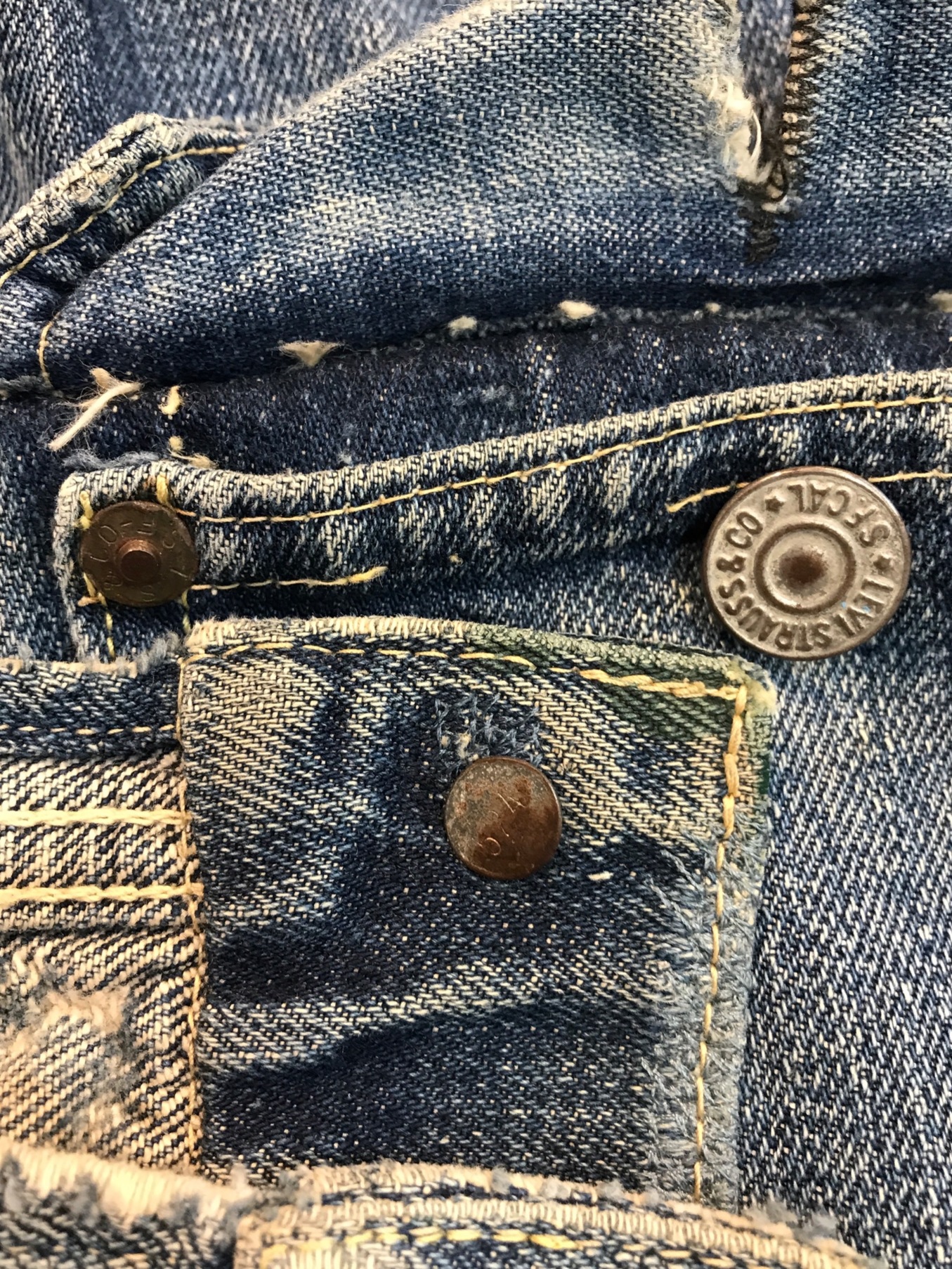 中古・古着通販】LEVI'S (リーバイス) ヴィンテージ1Stデニム