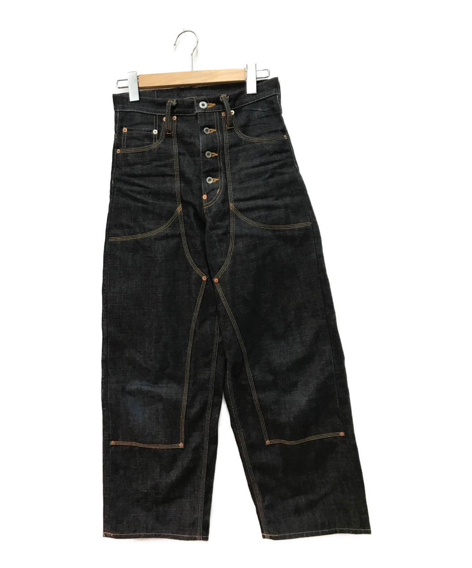 SUGARHILL (シュガーヒル) CLASSIC DOUBLE KNEE DENIM PANTS インディゴ サイズ:28