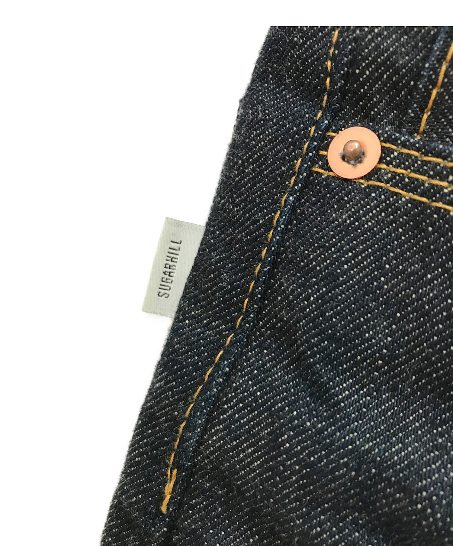 SUGARHILL (シュガーヒル) CLASSIC DOUBLE KNEE DENIM PANTS インディゴ サイズ:28