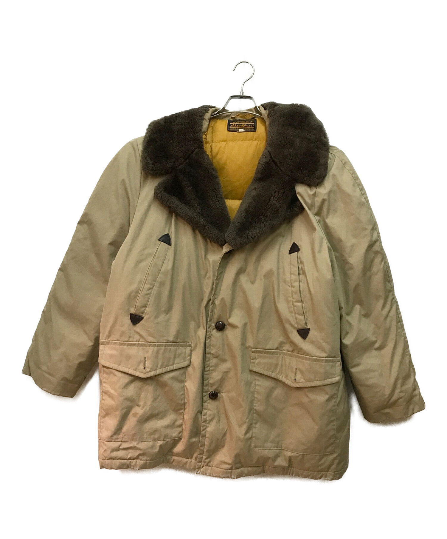 中古・古着通販】Eddie Bauer (エディーバウアー) ダウンコート ベージュ サイズ:XX｜ブランド・古着通販 トレファク公式【TREFAC  FASHION】スマホサイト