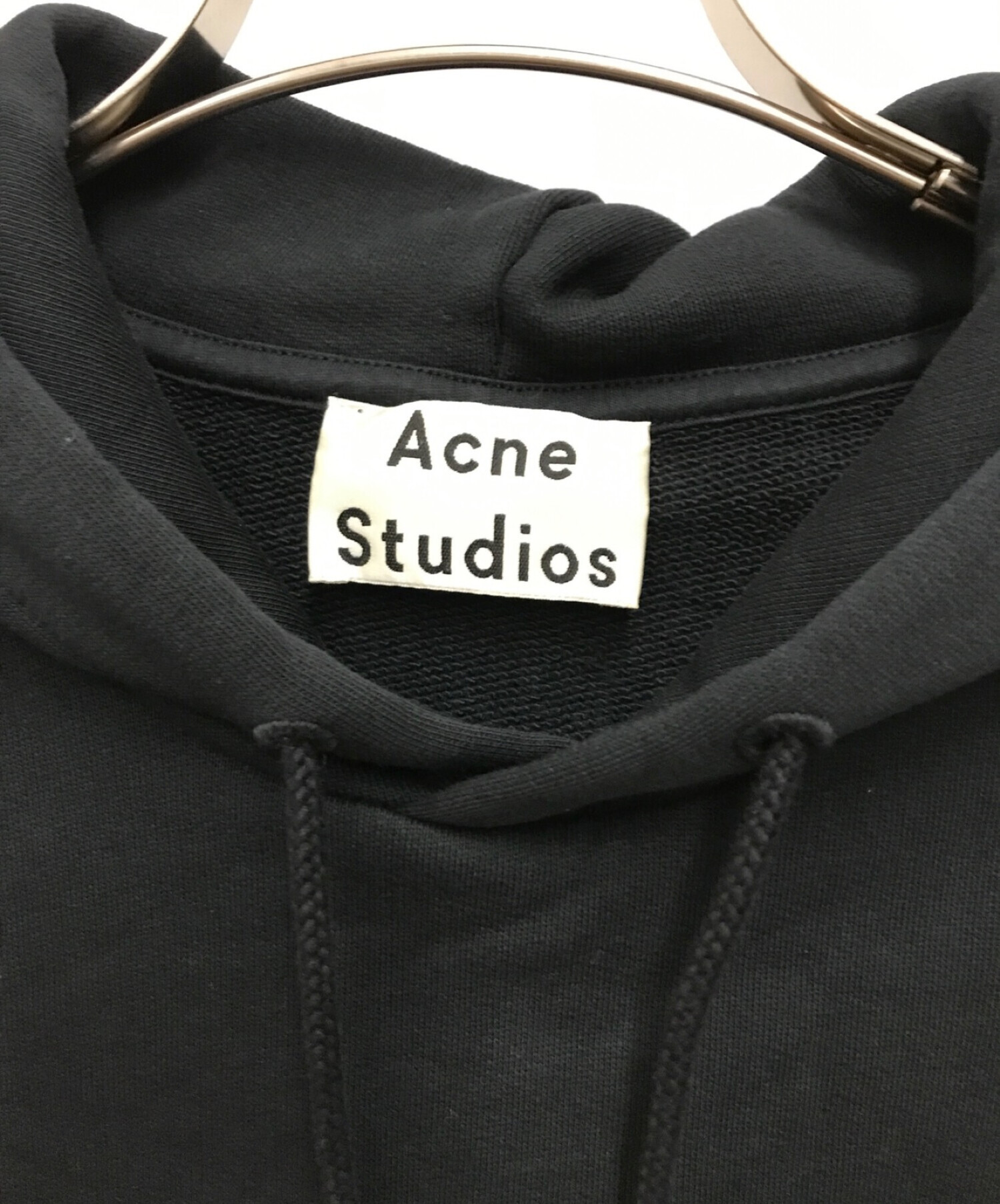 Acne studios (アクネストゥディオズ) パーカー ブラック サイズ:S