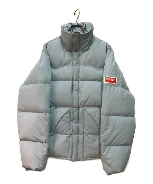 【中古・古着通販】KENZO (ケンゾー) Puffer jacket スカイブルー