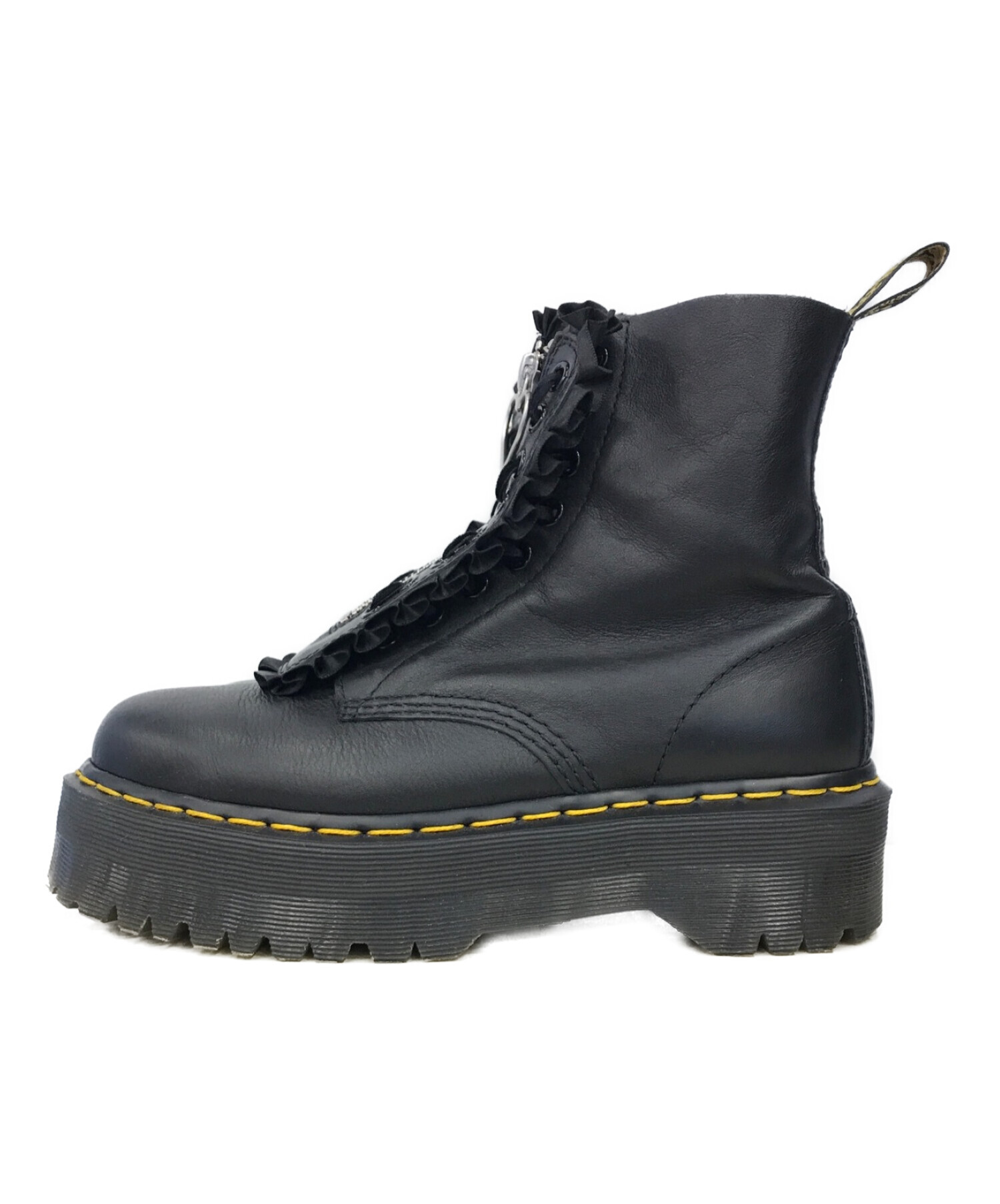 Dr.Martens×LAZYOAF (ドクターマーチン×レイジーオーフ) コラボ8ホールブーツ ブラック サイズ:UK6