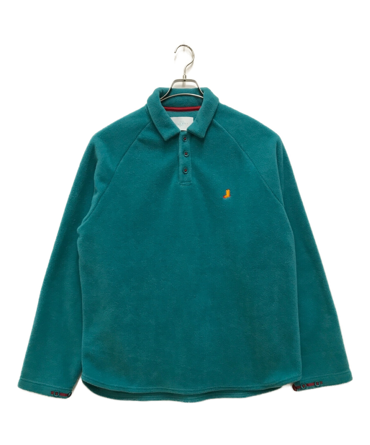 中古・古着通販】WHIMSY (ウィムジー) FLEECE RAGLAN POLO ブルー