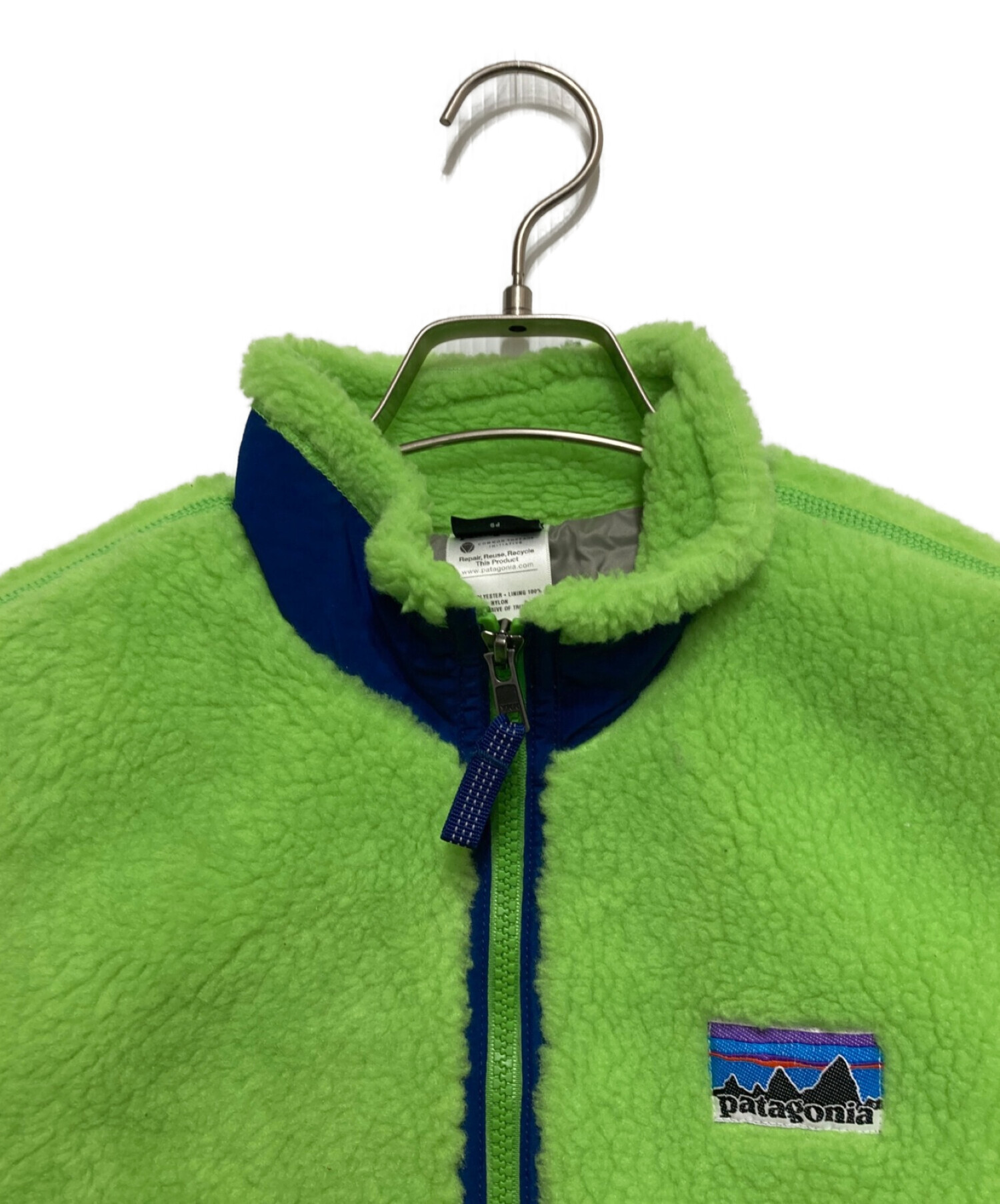 中古・古着通販】Patagonia (パタゴニア) フリースベスト 黄緑