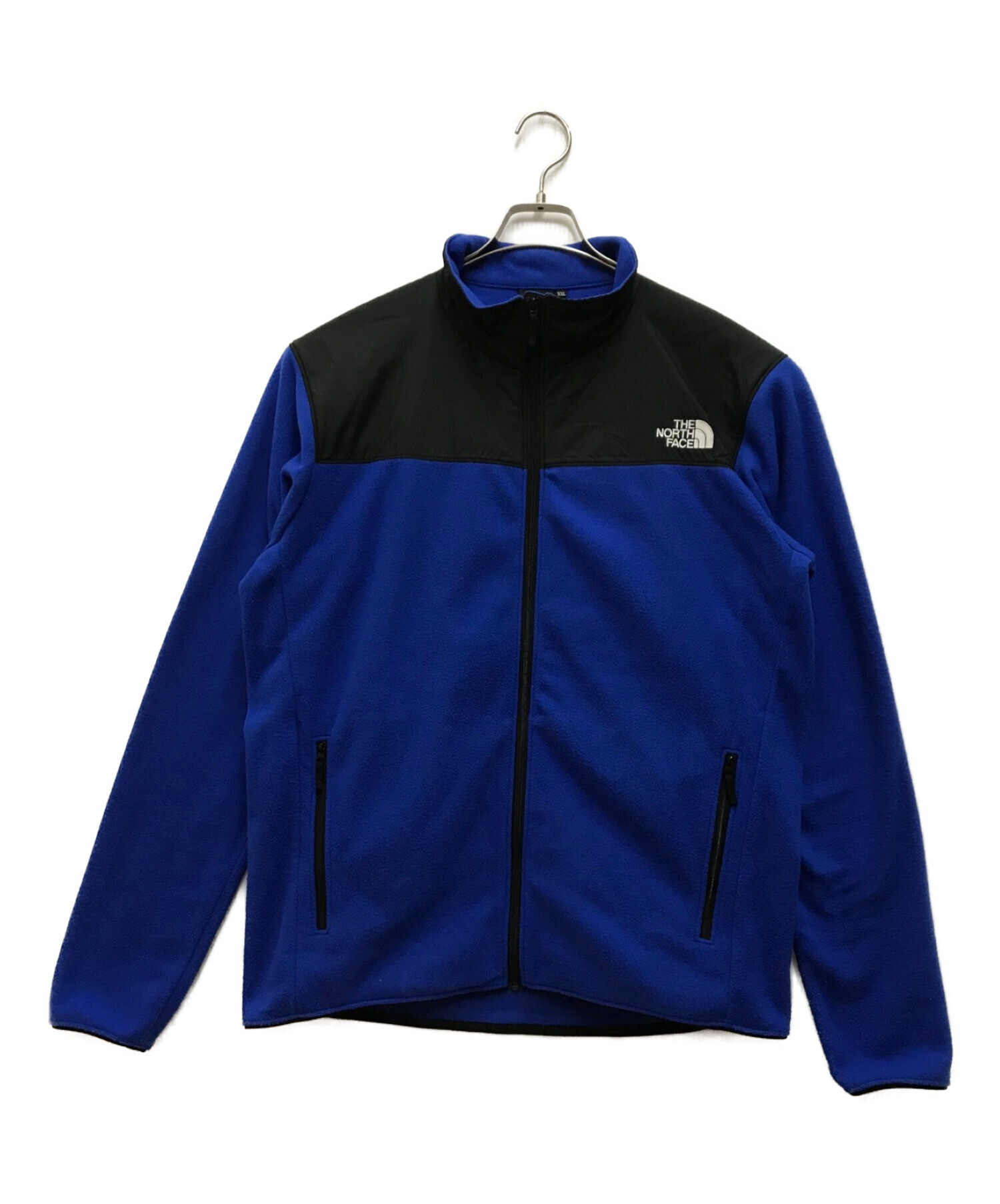 THE NORTH FACE (ザ ノース フェイス) マウンテンバーサマイクロジャケット ブルー×ブラック サイズ:XXL