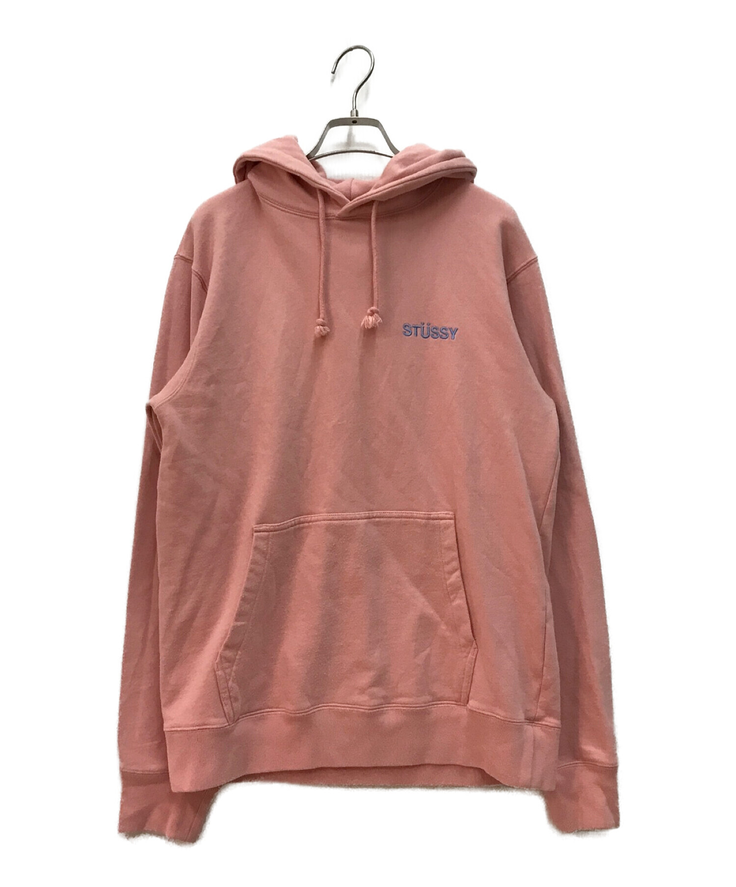 stussy (ステューシー) パーカー ピンク サイズ:M