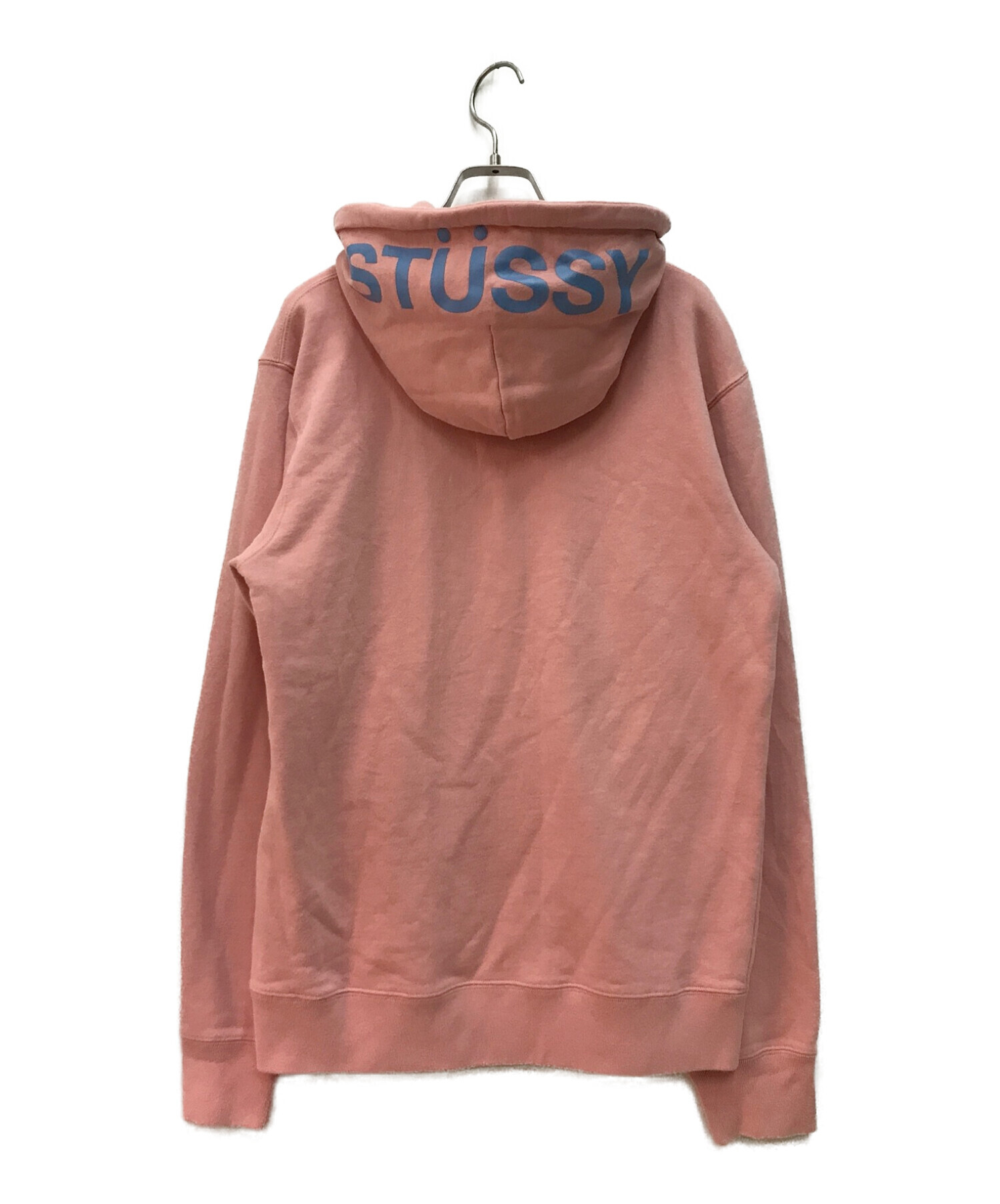 stussy (ステューシー) パーカー ピンク サイズ:M